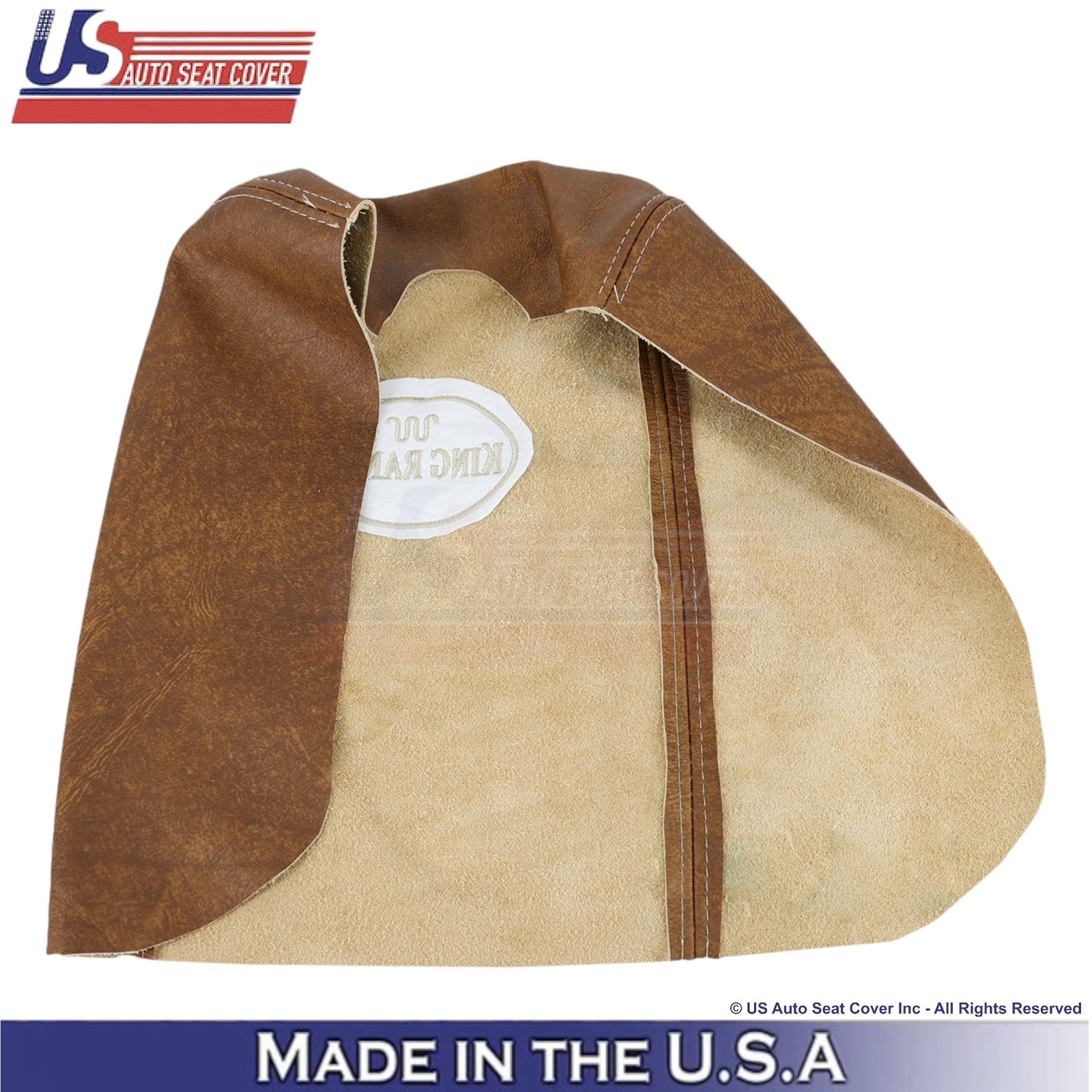 2004-2008 Ford F-150 King Ranch Genuine Leather Center Console Lid Cover