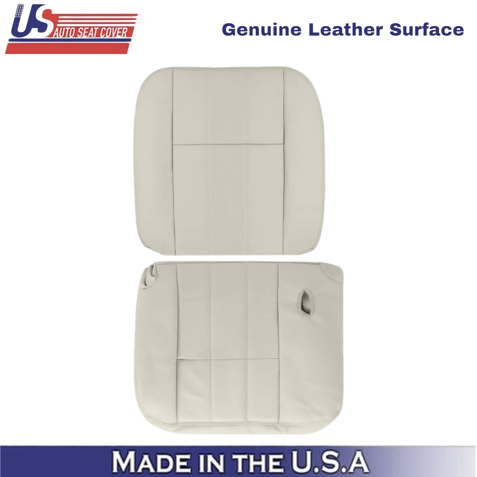 2006-2011 For Mercury Grand Marquis Leather Passenger Side Covers Light Camel