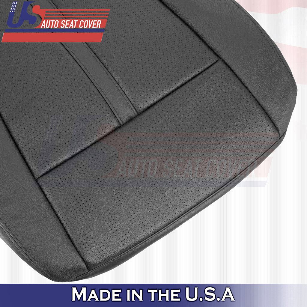 2015-2017 For Lincoln Navigator Leather Front Replacement Seat Covers Black