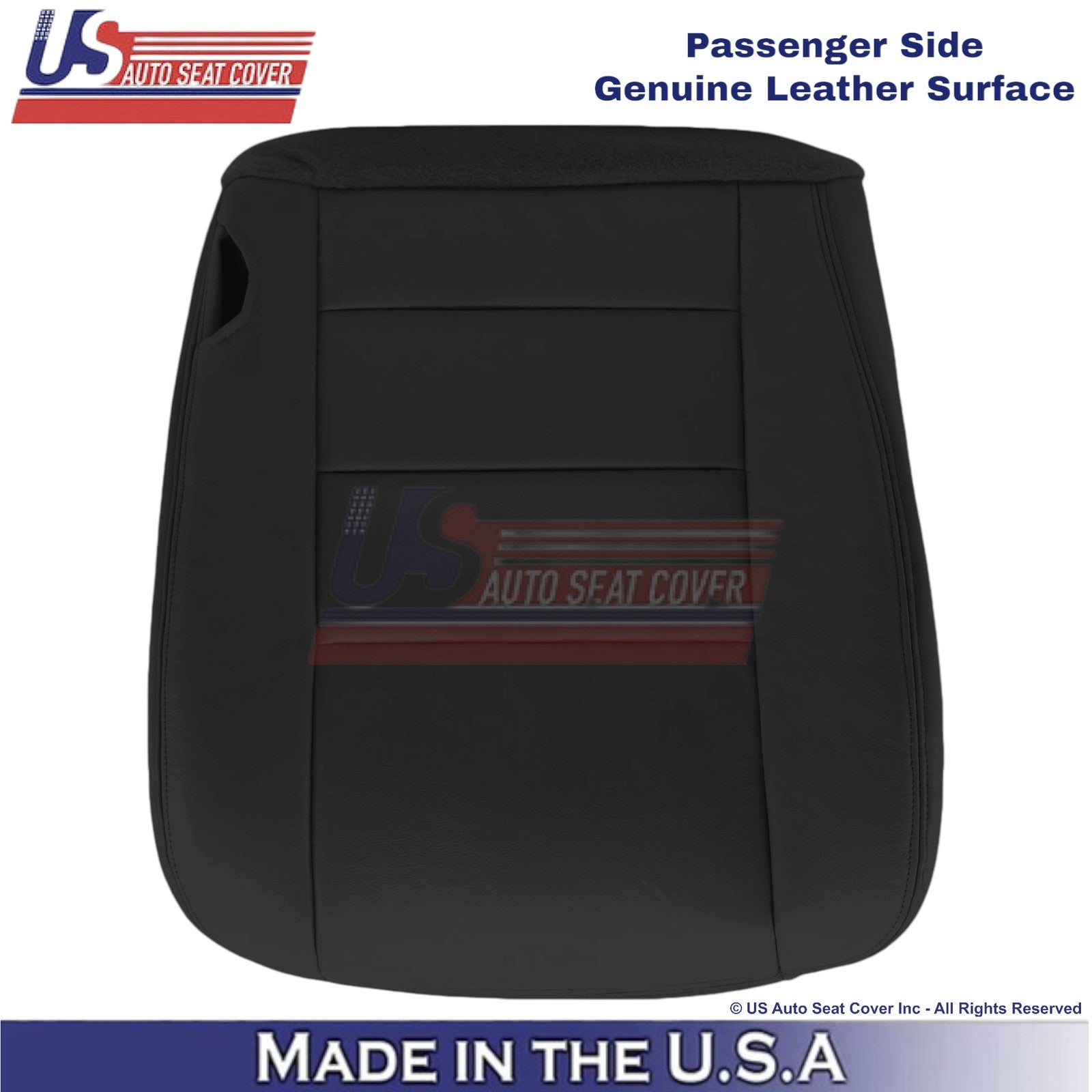 2004-2007 Fits Ford F250 F350 Lariat Leather Passenger Bottom OEM Cover Dark