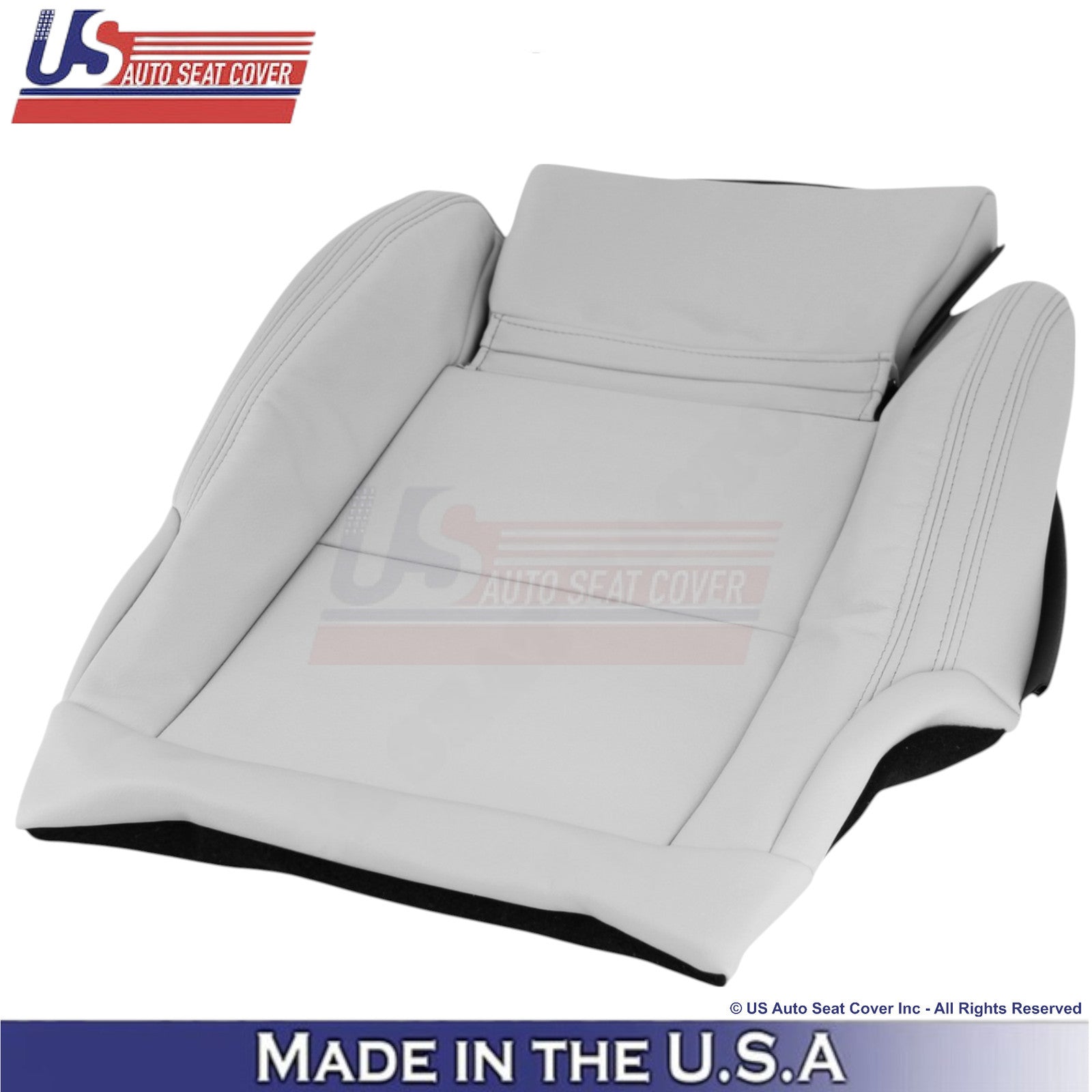 2016-2019 For Mercedes-Benz CLA250 Front Bottom Genuine Leather Seat Covers Gray