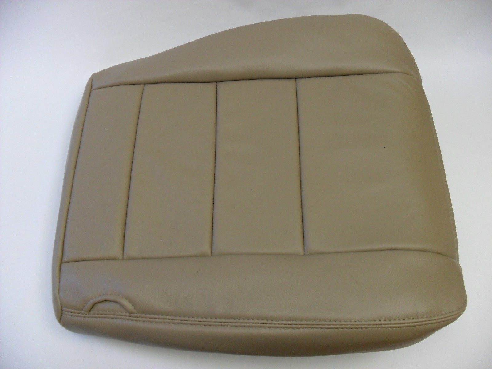 2002 2003 Ford F250 F350 Lariat Driver Bottom Leather Seat Cover TAN