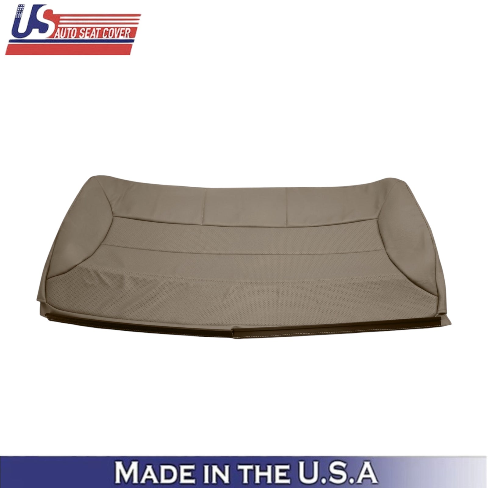 1992 - 1996 Ford Bronco Eddie Bauer Leatherette Rear Bench Top Seat Cover Tan