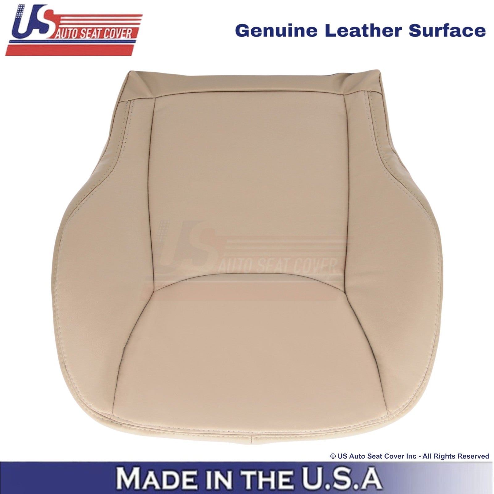 2002-2006 Fits Mercedes-Benz S-Class Genuine Leather Driver Bottom Cover Java