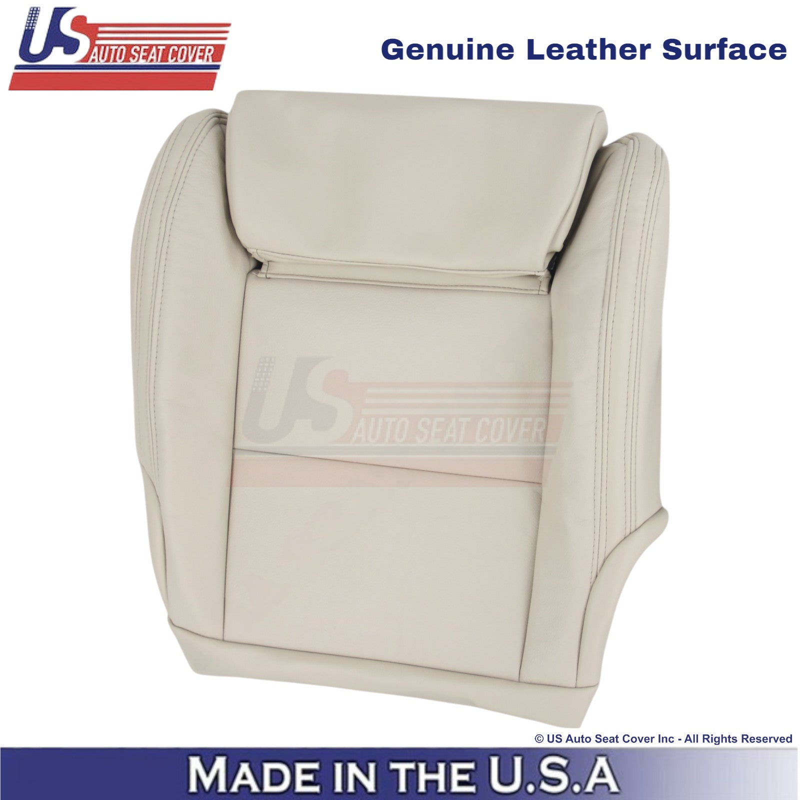 2016-2020 Fits Mercedes Benz GLA250 X156 Driver Bottom Leather Seat Cover Beige
