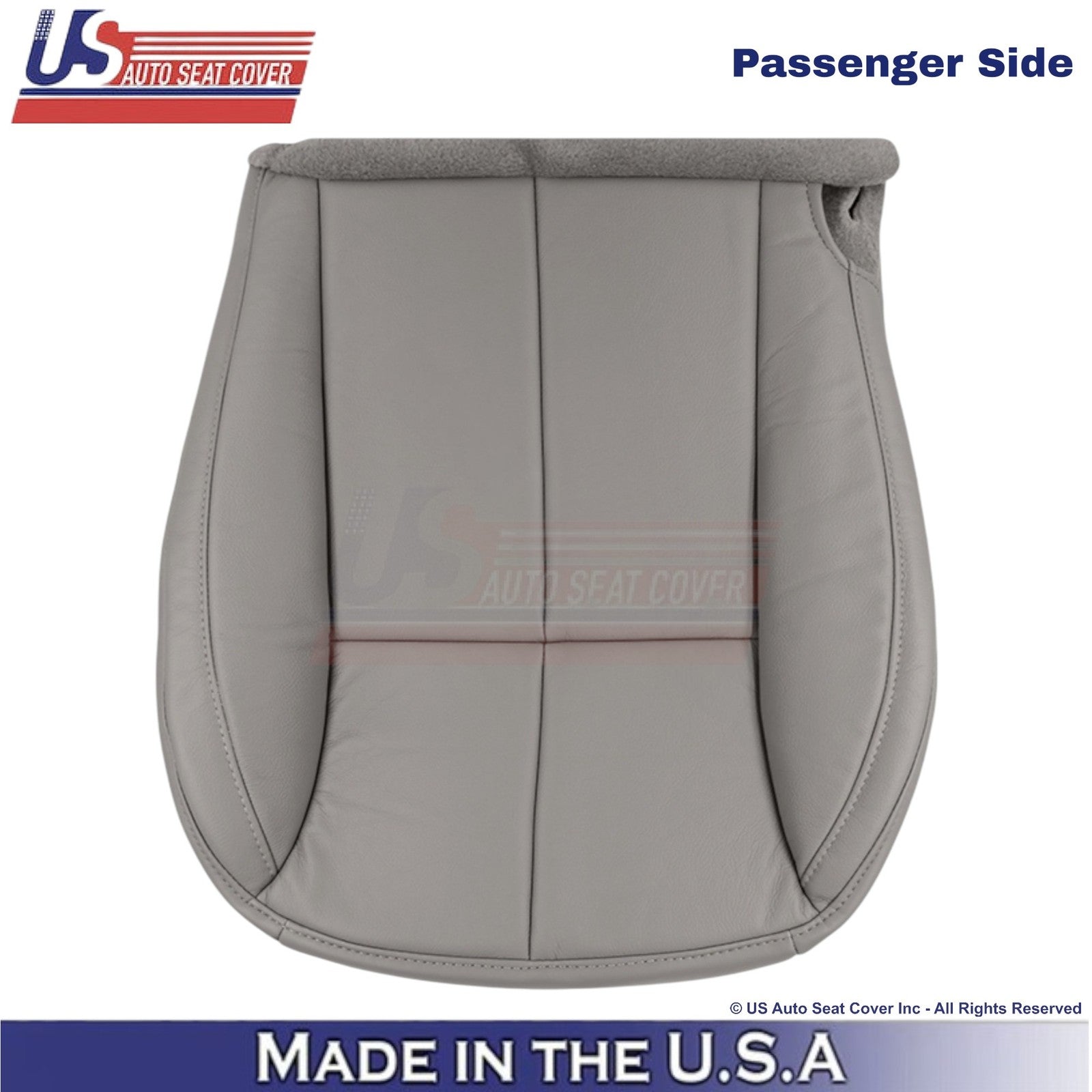 2001-2004 For Jeep Grand Cherokee Leatherette Front Seat Covers Taupe Gray
