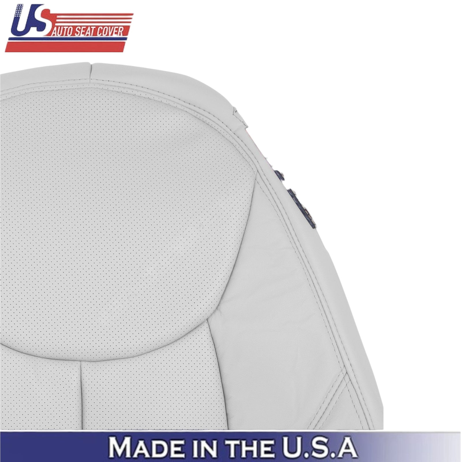 2003-2007 for Mercedes Benz R230 SL500 Front Top Covers Genuine Leather Gray
