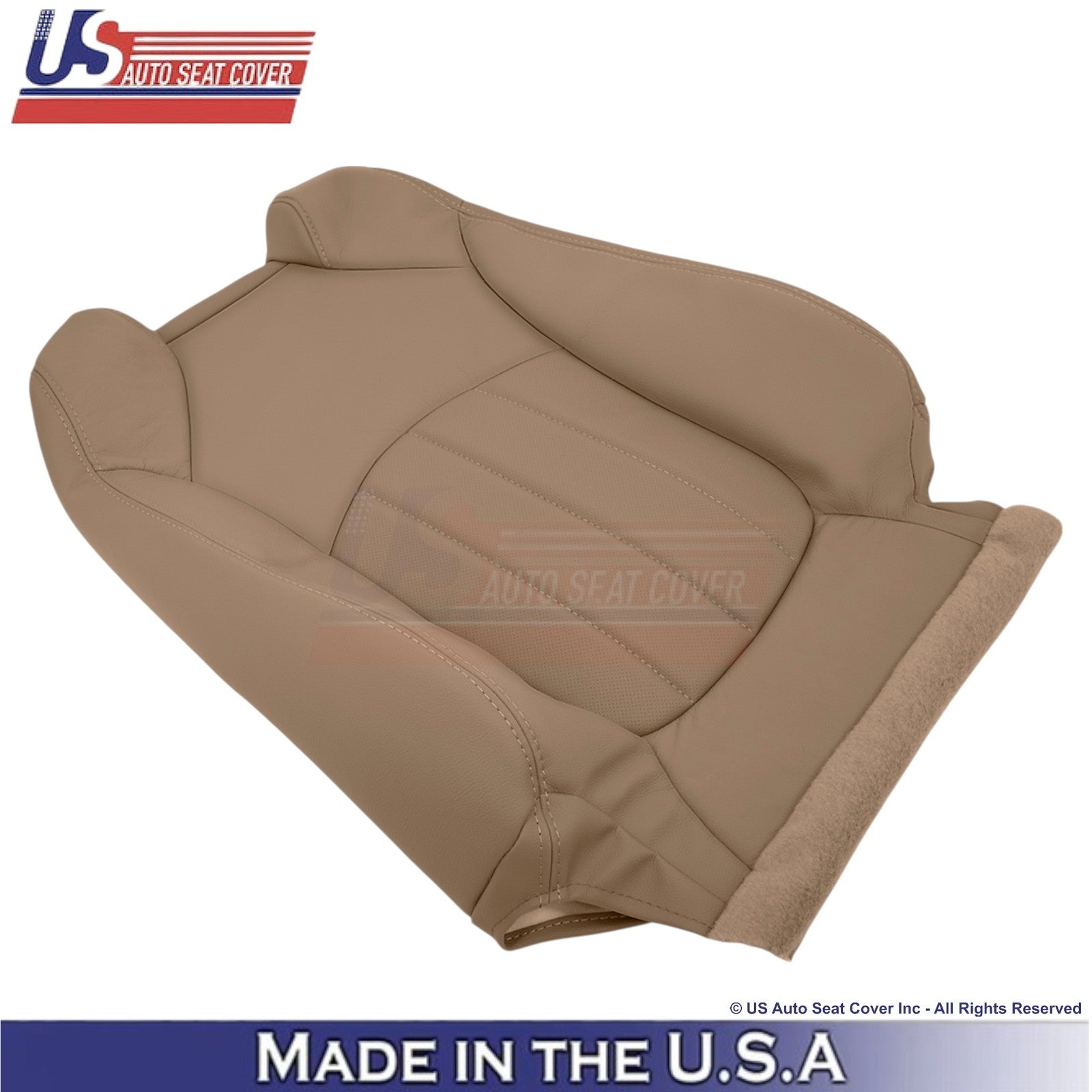2013-2017 For Buick Enclave Leather Passenger Top Replacement Cover Choccachino