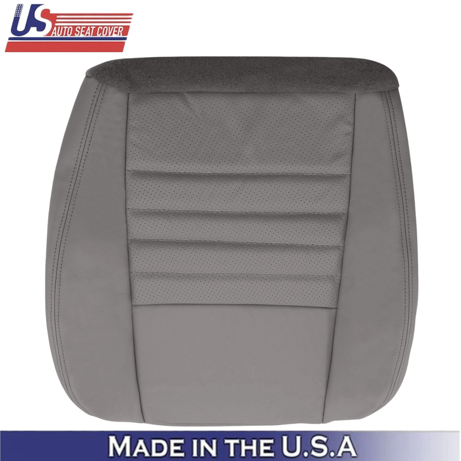 1999-2004 For Ford Mustang GT Leatherette Passenger Side Covers Medium Graphite