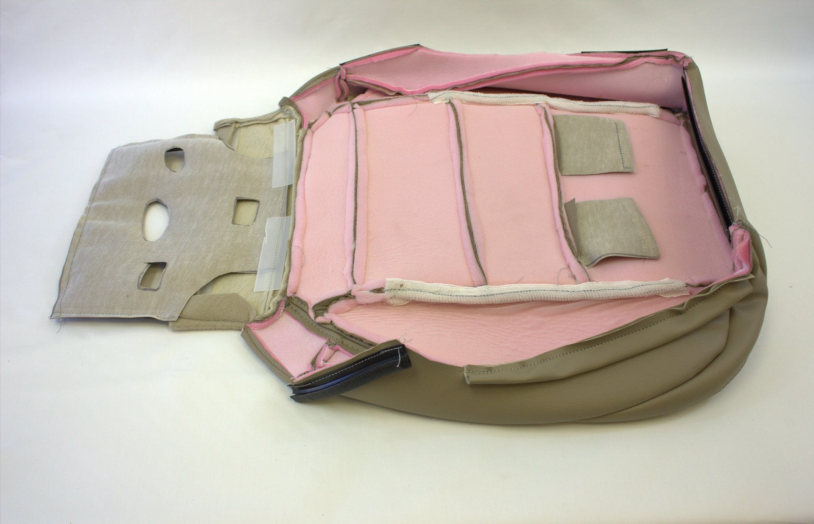 2002 to 2007 For Ford F350 Lariat EXTENDEDCAB PASSENGER Bottom Leather Cover Tan
