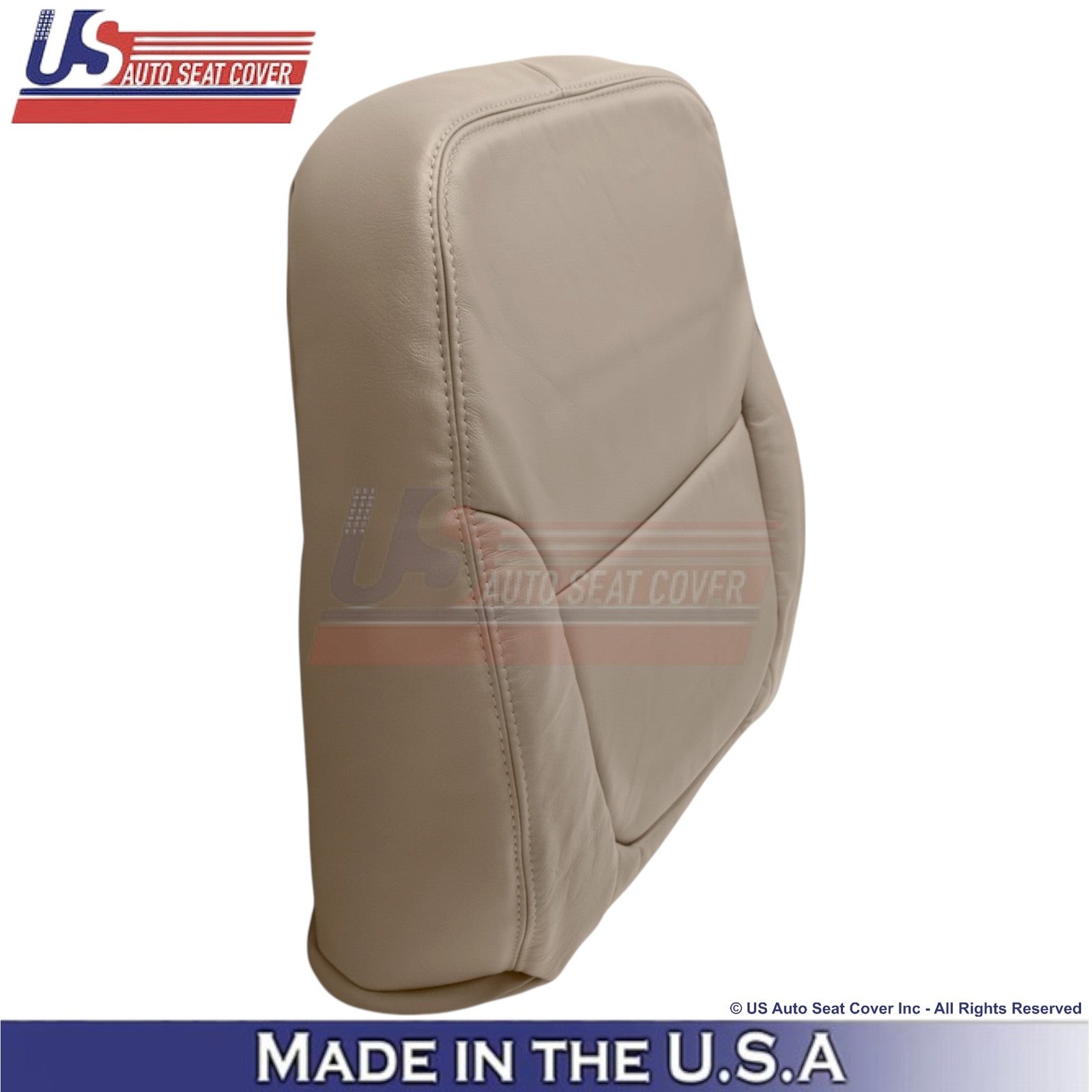 2001-2004 Fits Toyota Tundra Passenger Top Genuine Leather Replacement Cover Oak