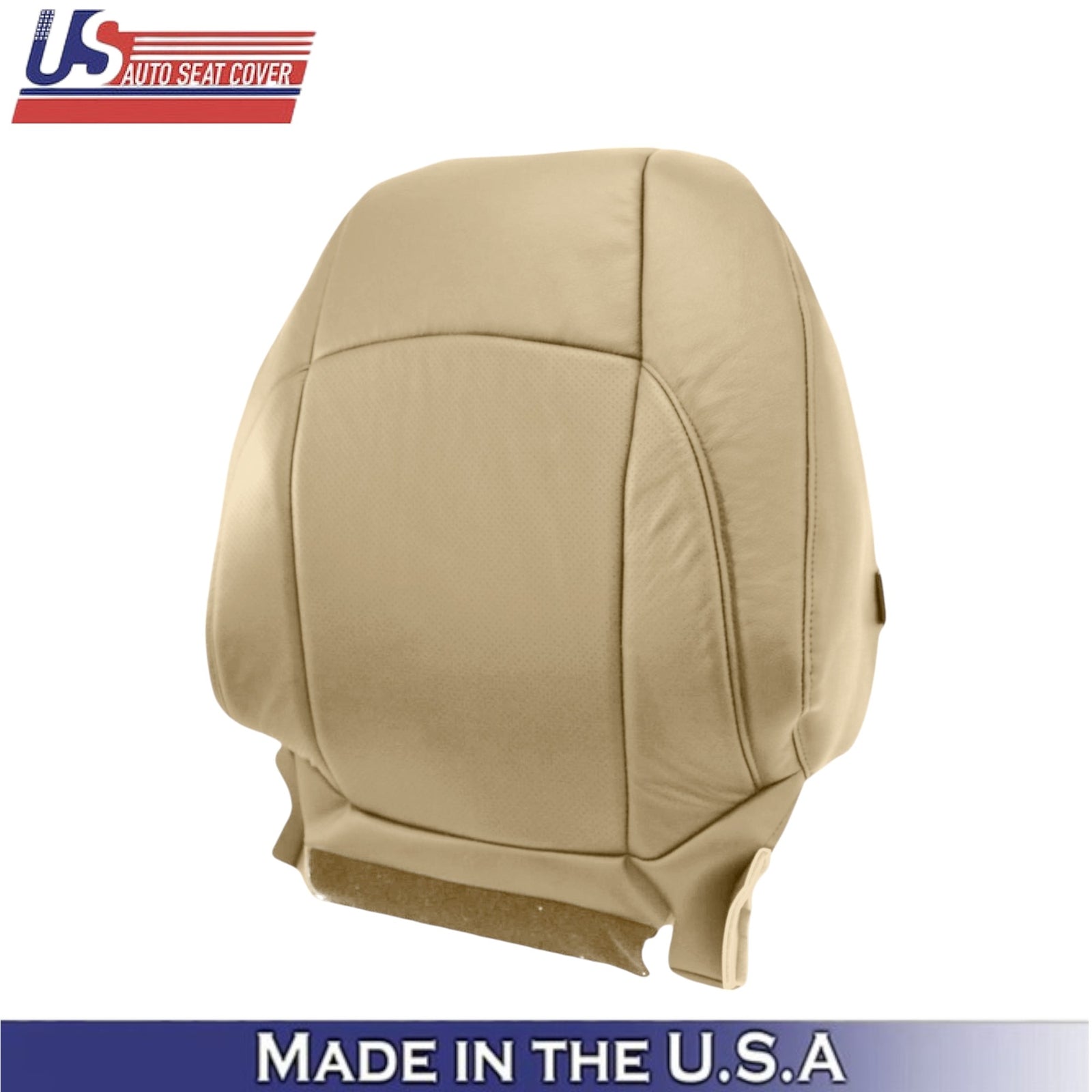 2007-2009 For Lexus ES350 Genuine Leather Driver Top Seat Cover Cashmere Tan