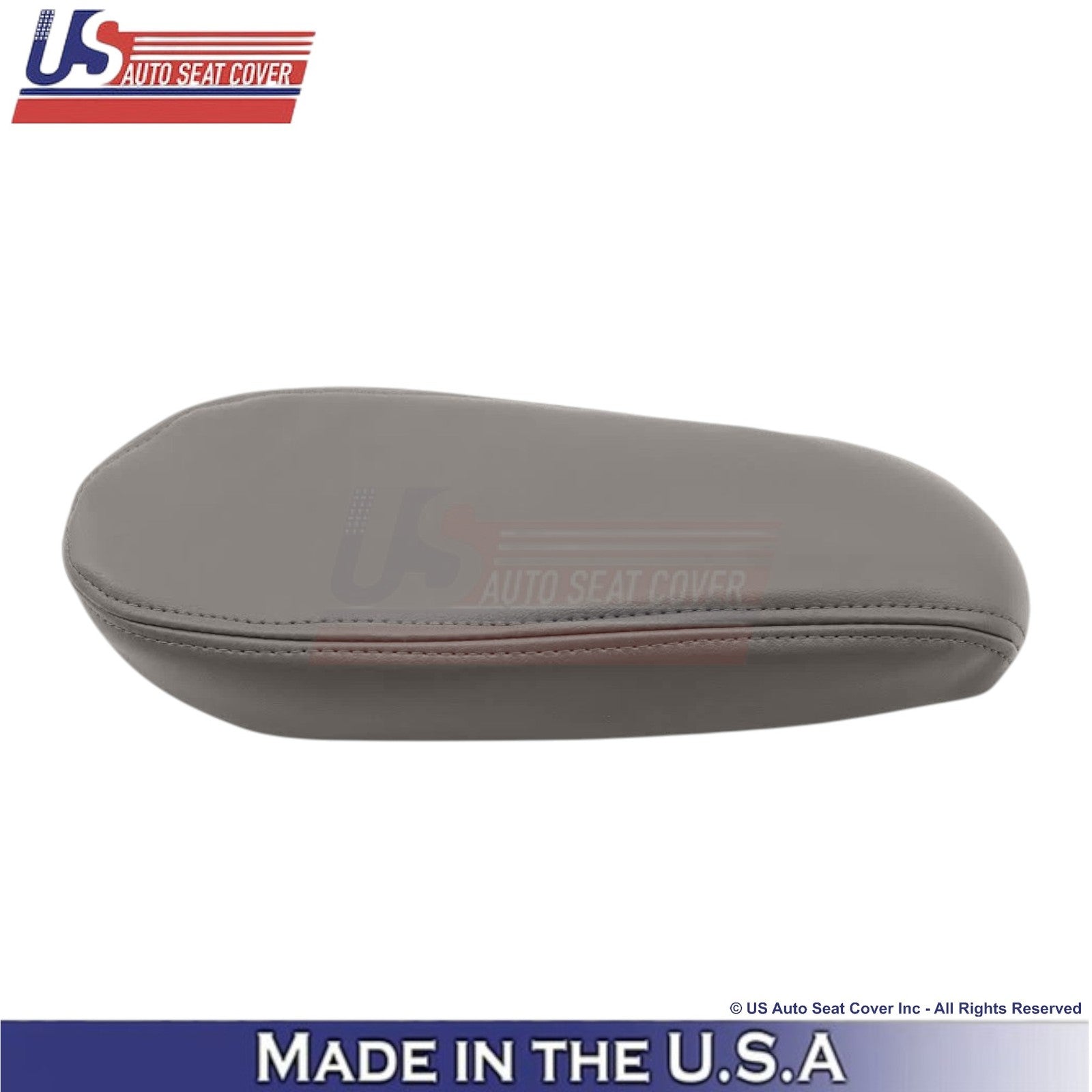 2000-2001 For Ford Excursion Leatherette Front Armrest Covers Medium Graphite