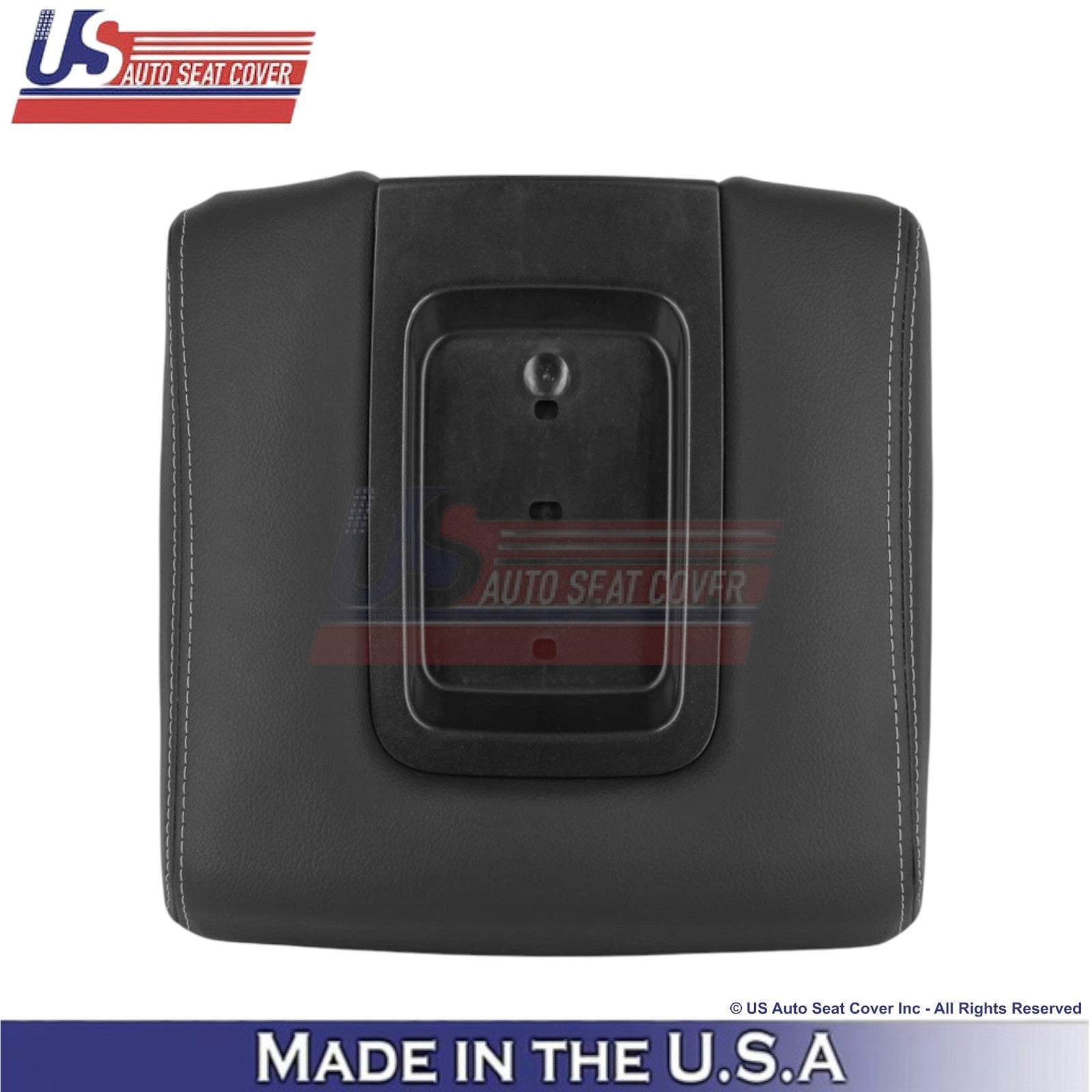 2015-2020 Fits Chevy Tahoe Leatherette Center Console Lid Cover Jet Black