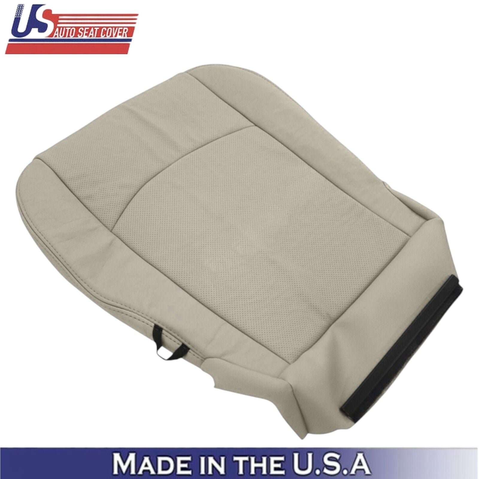 2013-2018 For Dodge Ram 1500 2500 3500 Laramie Leatherette Front Seat Covers Tan