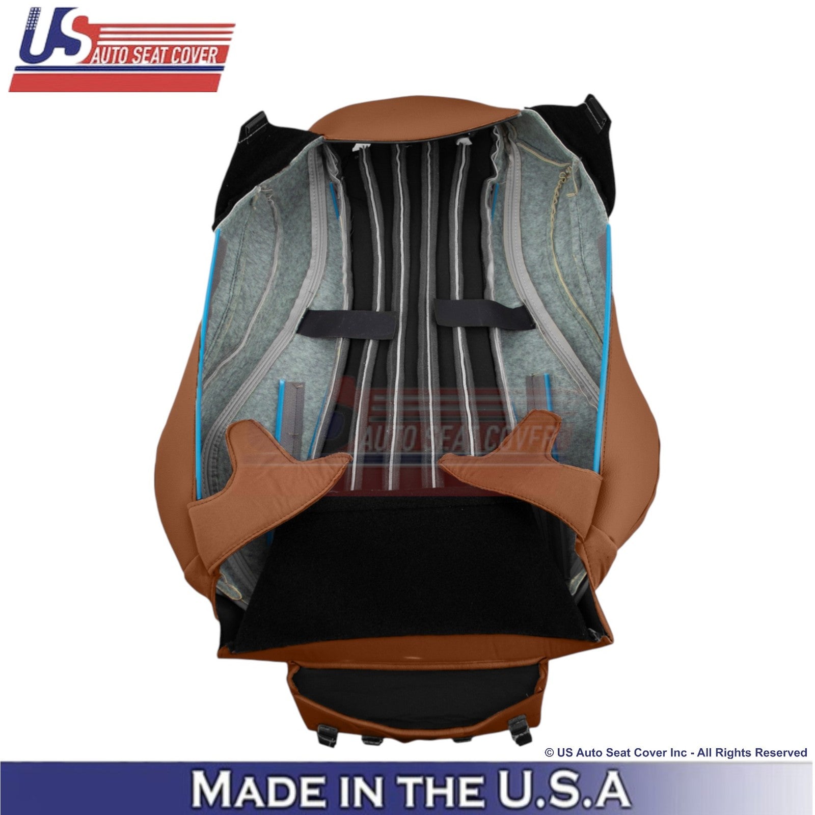 2018-2023 Fits Mercedes Benz E-Class Genuine Leather Passenger Covers Saddle