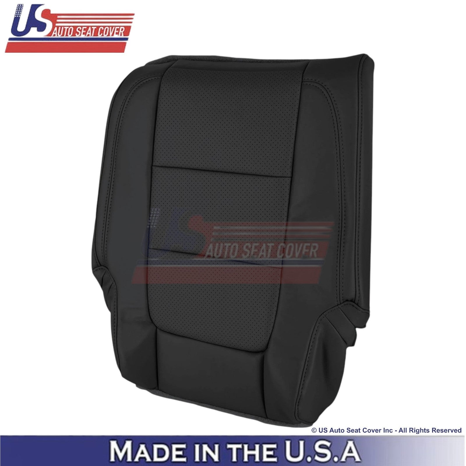 2011-2015 For Ford Explorer 2nd Row Passenger Side Leather Seat Covers Black