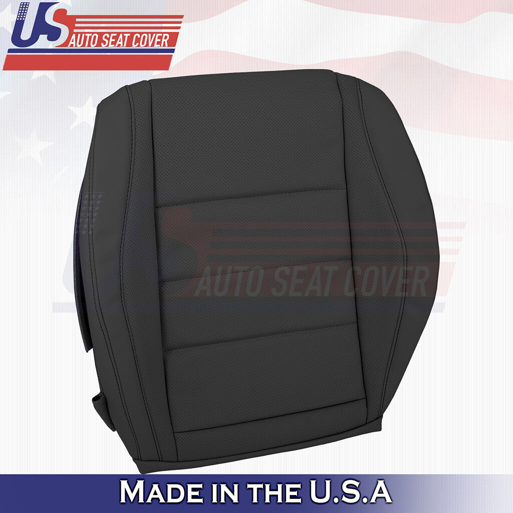 2020-2025 For Mercedes Benz GLE350 Leatherette Passenger Bottom Seat Cover Black