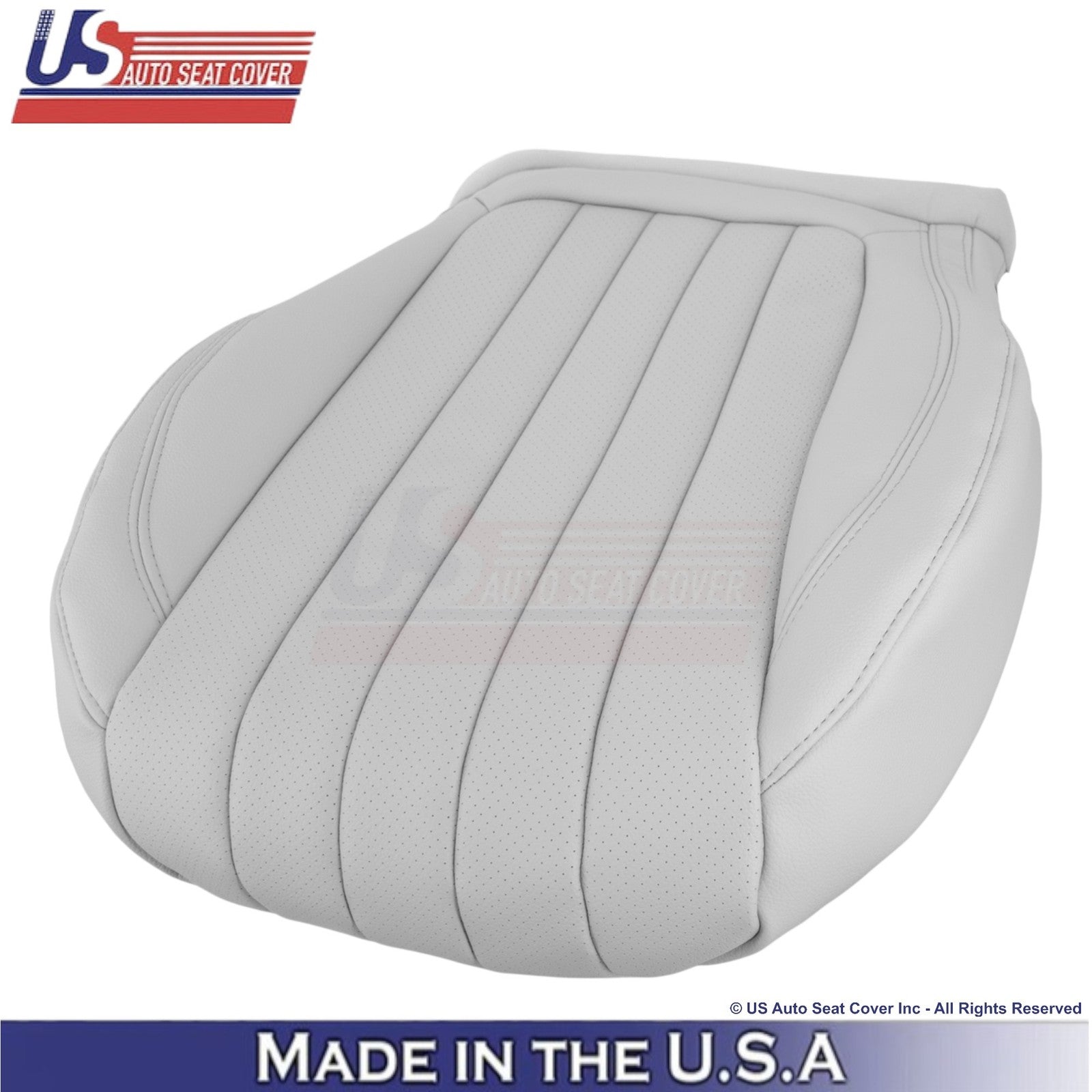 2021-2023 Fits Mercedes Benz E-Class Leatherette Front Replacement Covers Gray