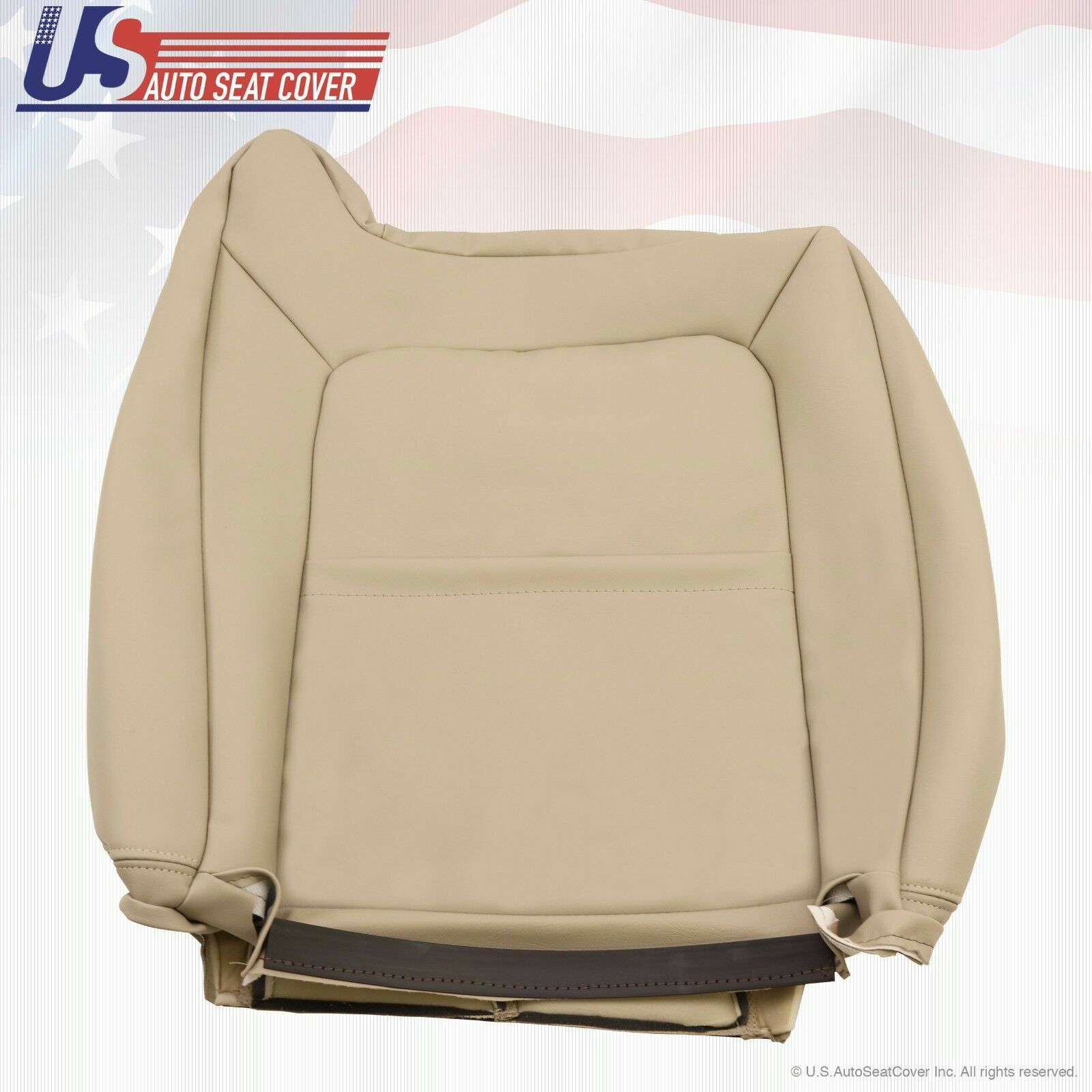 2003 2004 2005 2006 Cadillac Escalade Driver Lean Back Leather Cover Color Tan