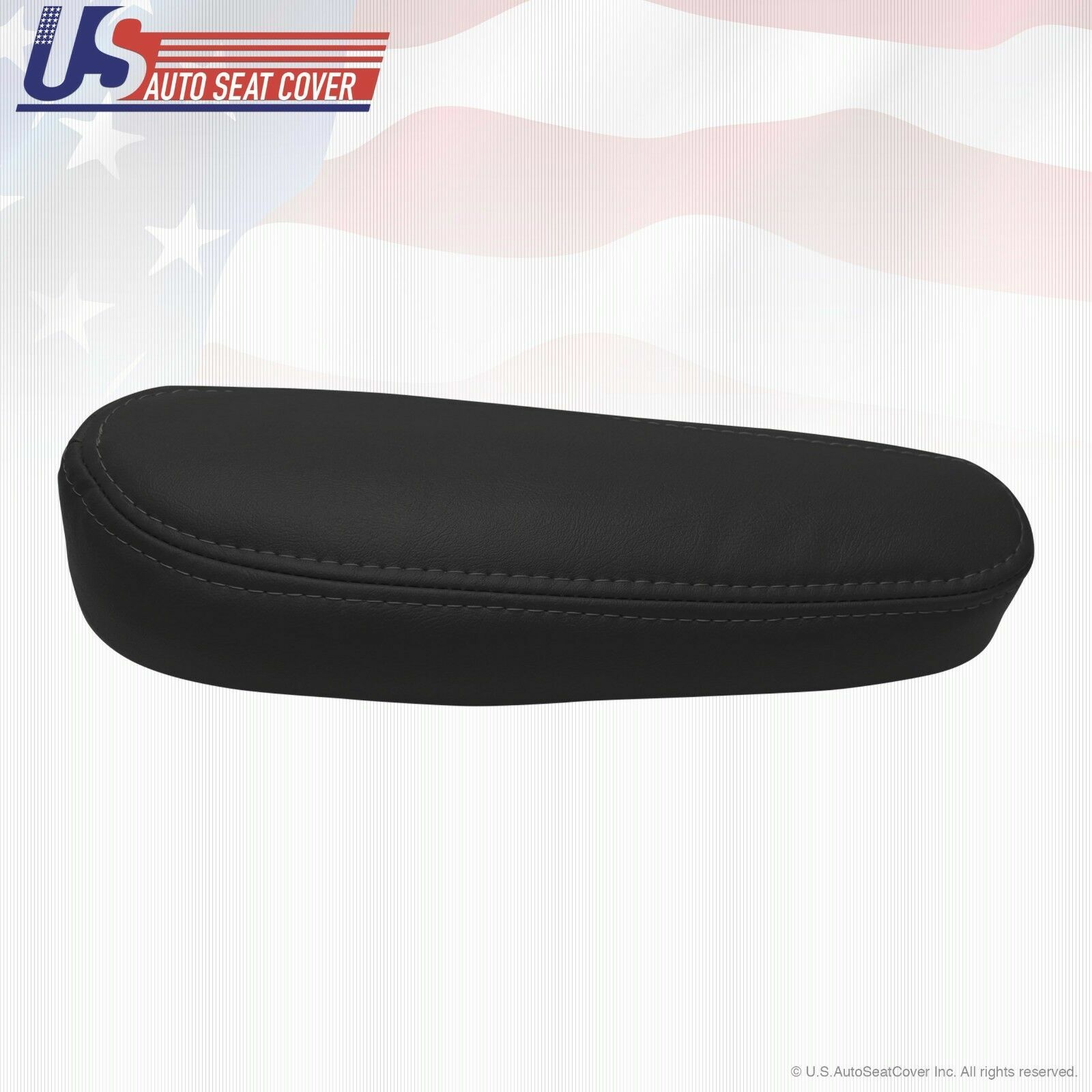 2004 CHEVY SILVERADO 2500 FRONT SEAT COVERS DARK GRAY LEATHER 692 + FOAM CUSHION