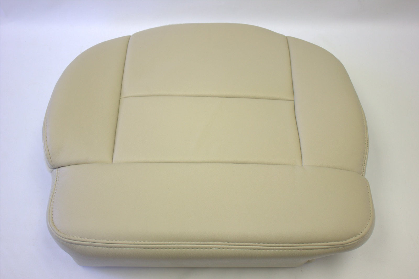 2004 Ford F-150 Lariat F150 -Passenger Side-Bottom Leather Seat Cover  Light Tan