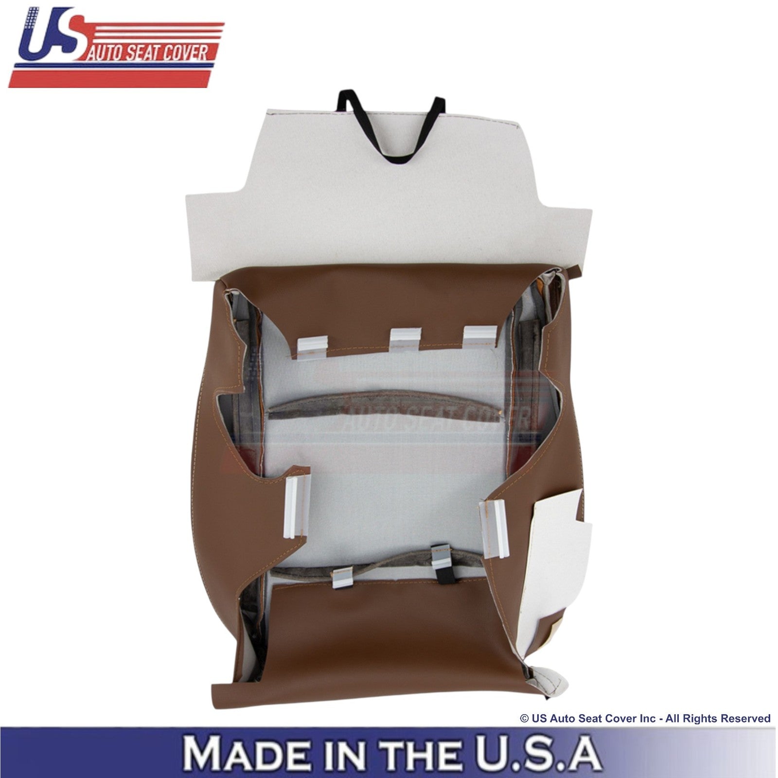 2015-2017 For Subaru Outback Leatherette Passenger Side Replacement Covers Brown