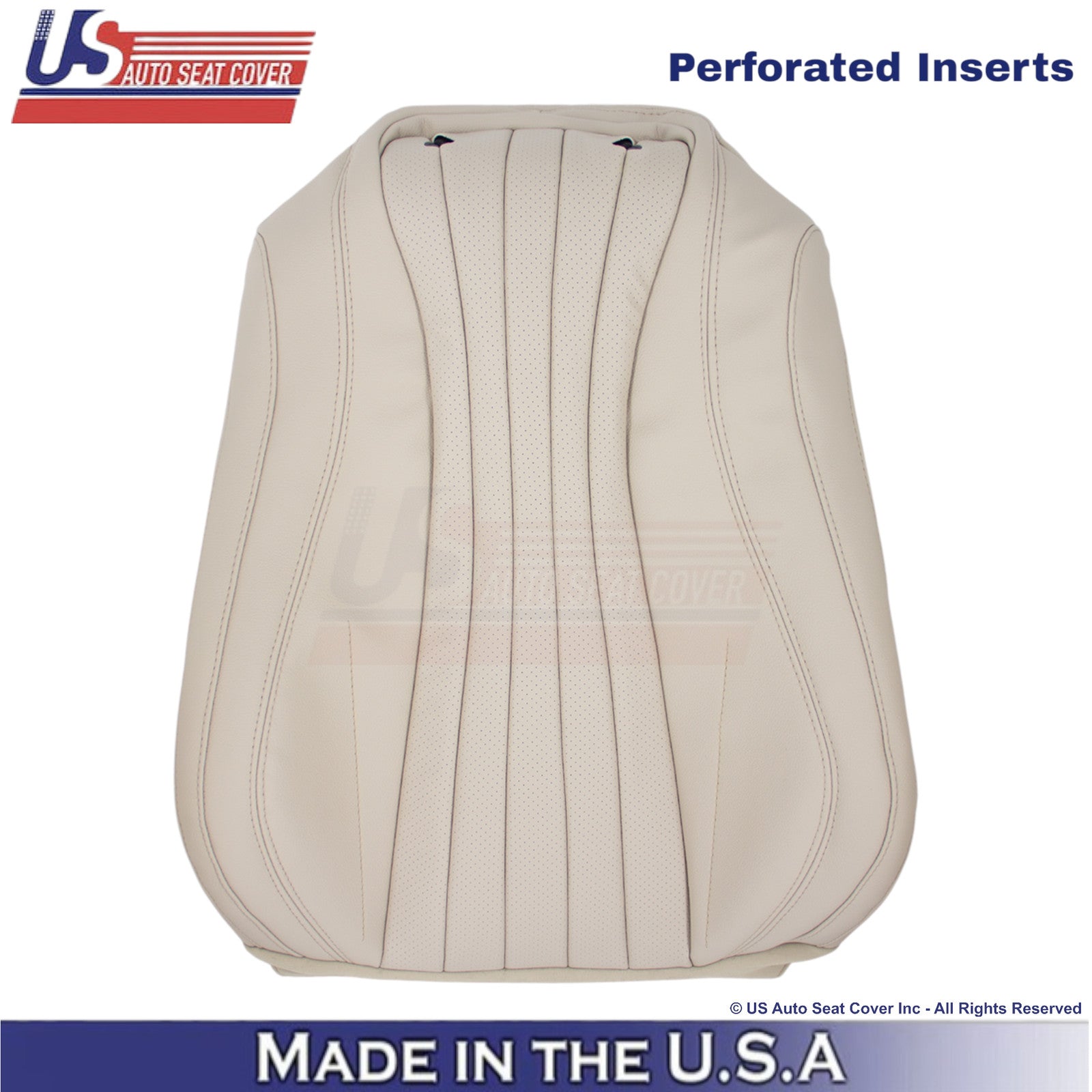 2017-2023 Fits Mercedes Benz E-Class Leatherette Front Seat Covers Macchiato