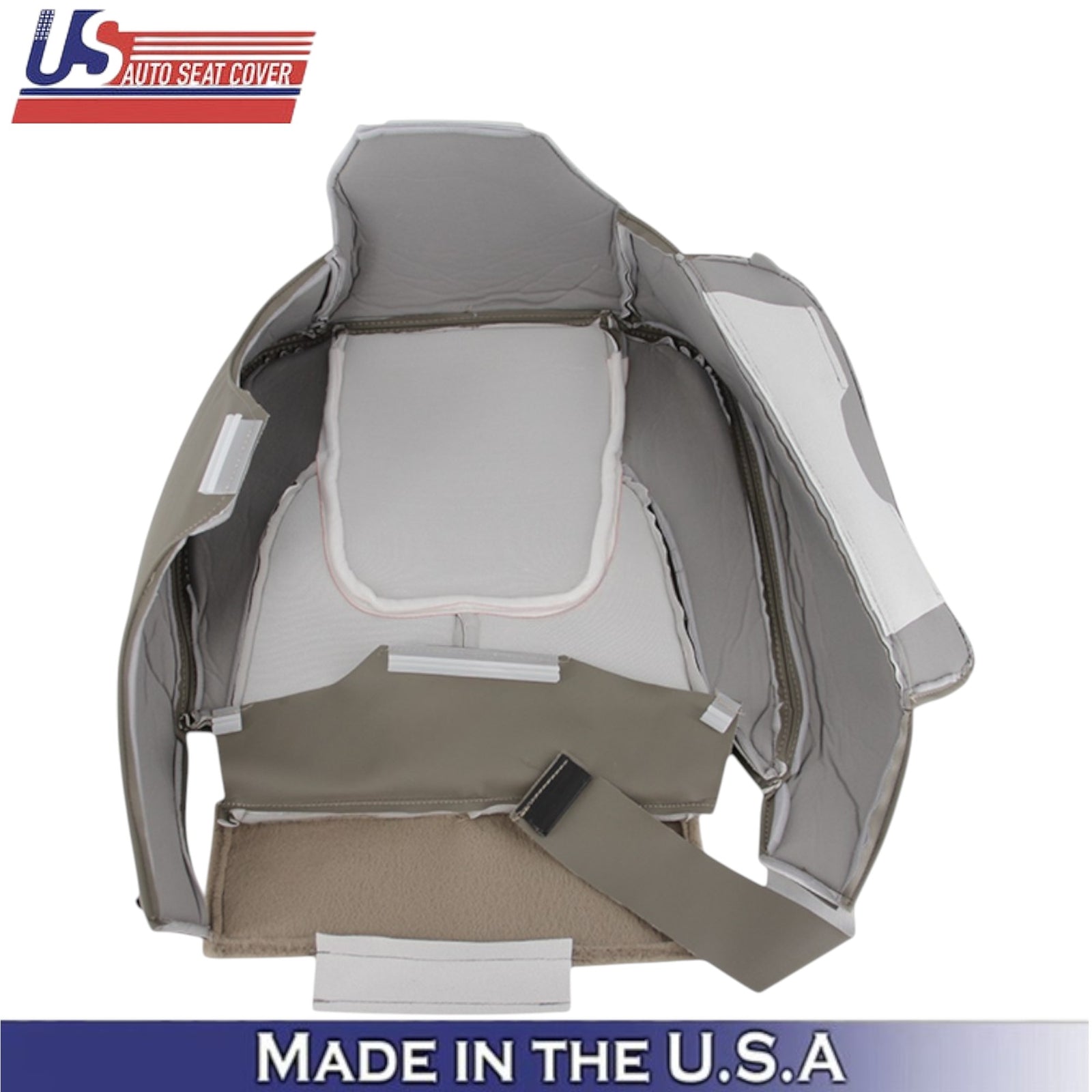2002-2003 For Dodge Ram 1500 2500 Laramie Leatherette Driver Side Covers Taupe
