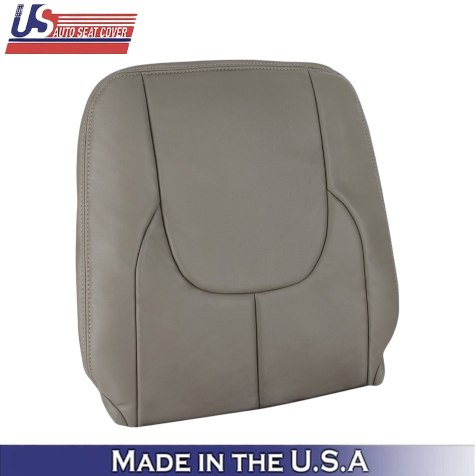 2002-2003 For Dodge Ram 1500 2500 Laramie Leatherette Front Top Covers Taupe