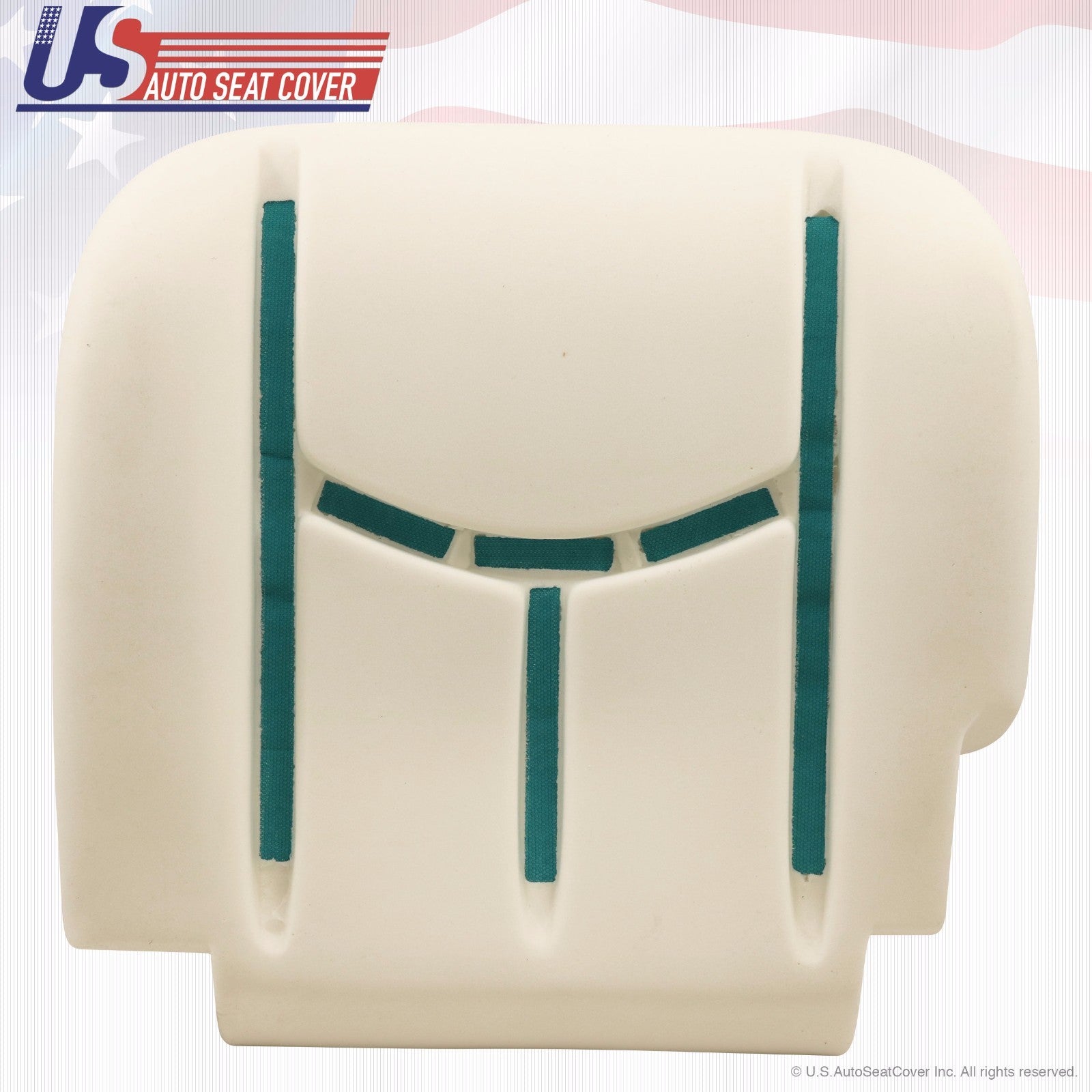 2003 2004 2005 GMC Sierra Driver Bottom Vinyl Seat Cover Plus Foam Cushion GRAY