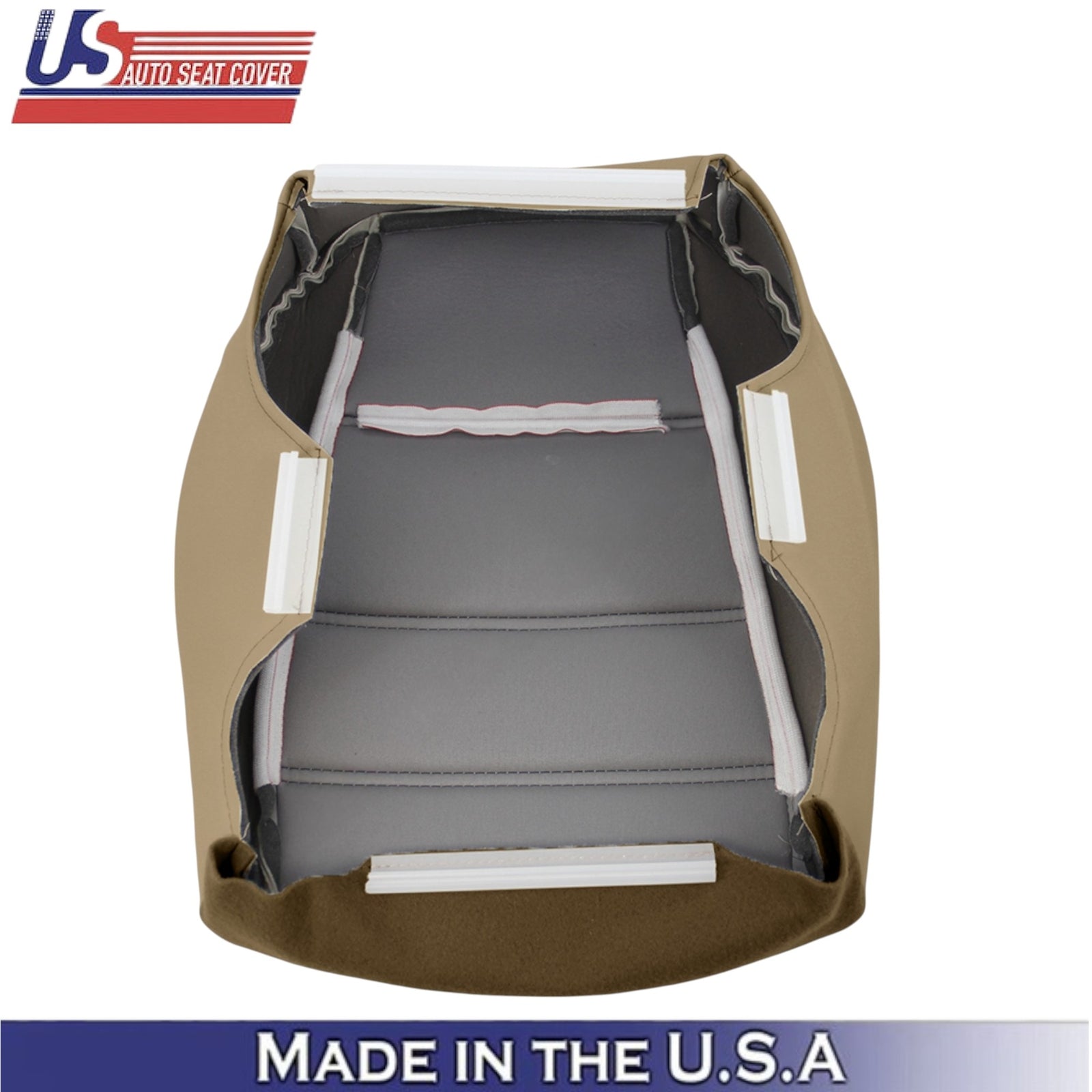 1999-2004 For Ford Mustang V6 Leatherette Driver Bottom Cover Medium Parchment