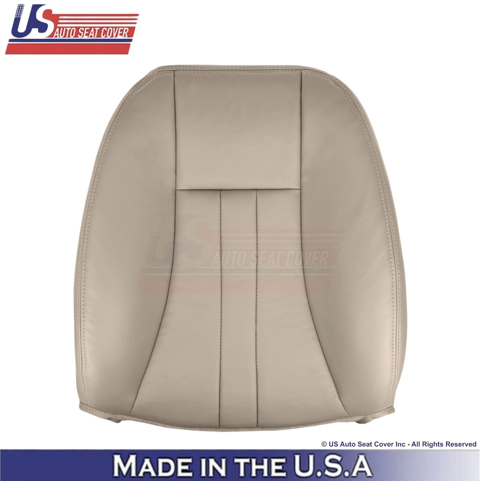 2004-2007 For Chrysler Town & Country Leatherette Driver Covers Light Greystone