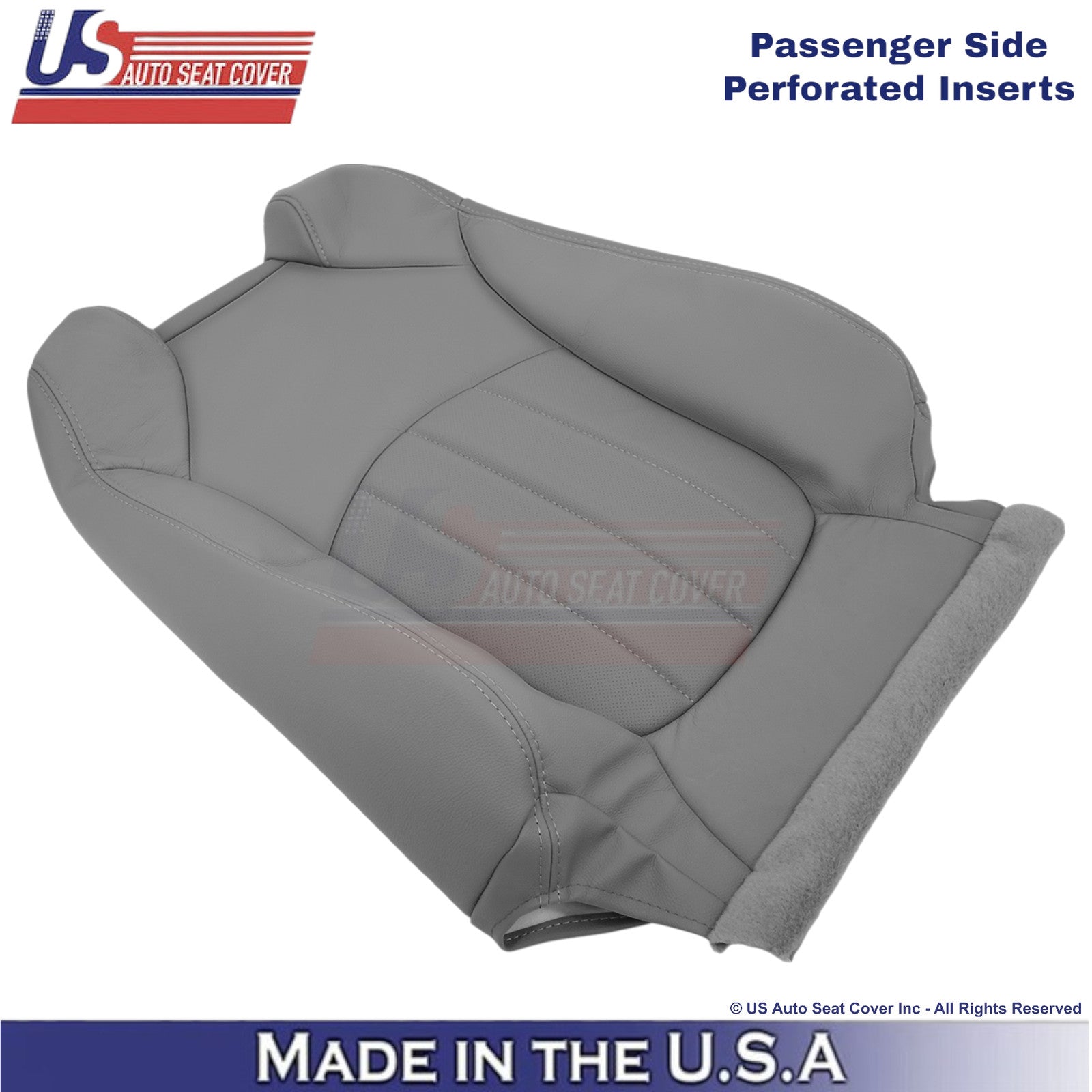 2013-2017 For Buick Enclave Leatherette Passenger Top Replacement Cover Titanium