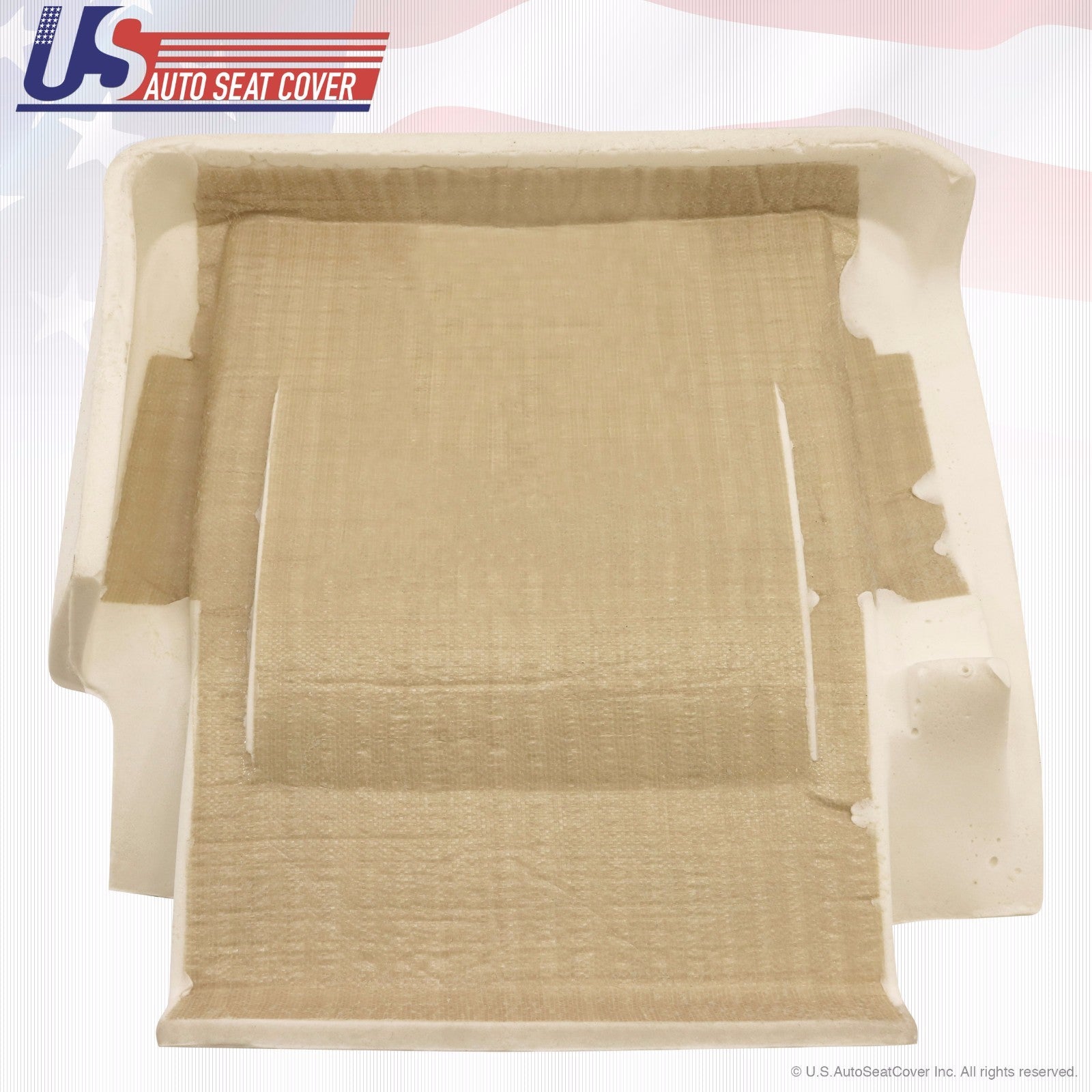 2003 2004 Chevy Avalanche DRIVER Bottom VINYL Seat Cover & Foam Cushion DK GRAY