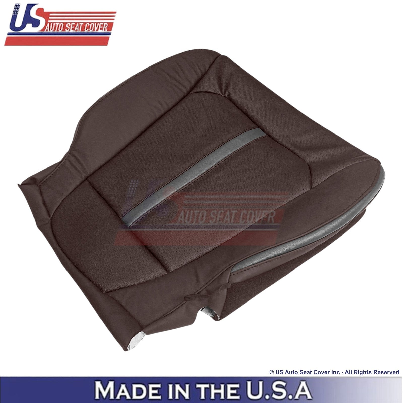 2015-2017 Fits Ford F150 Platinum Genuine Leather Driver Bottom Cover Brunello