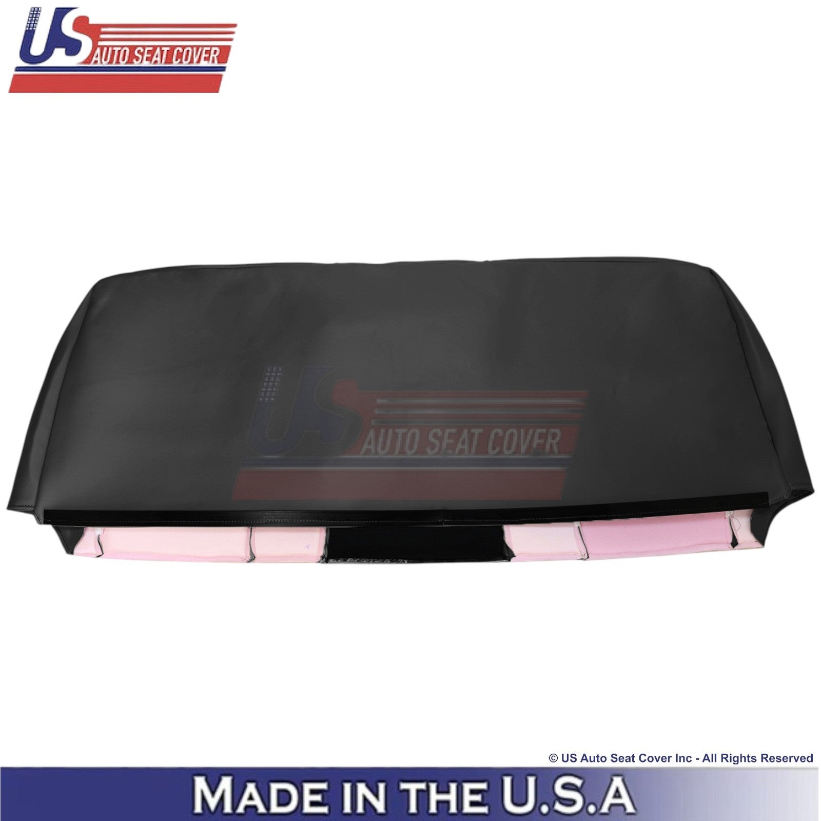 2003-2004 For Ford F250 F350 Lariat Leatherette Rear Bench OEM Seat Covers Black
