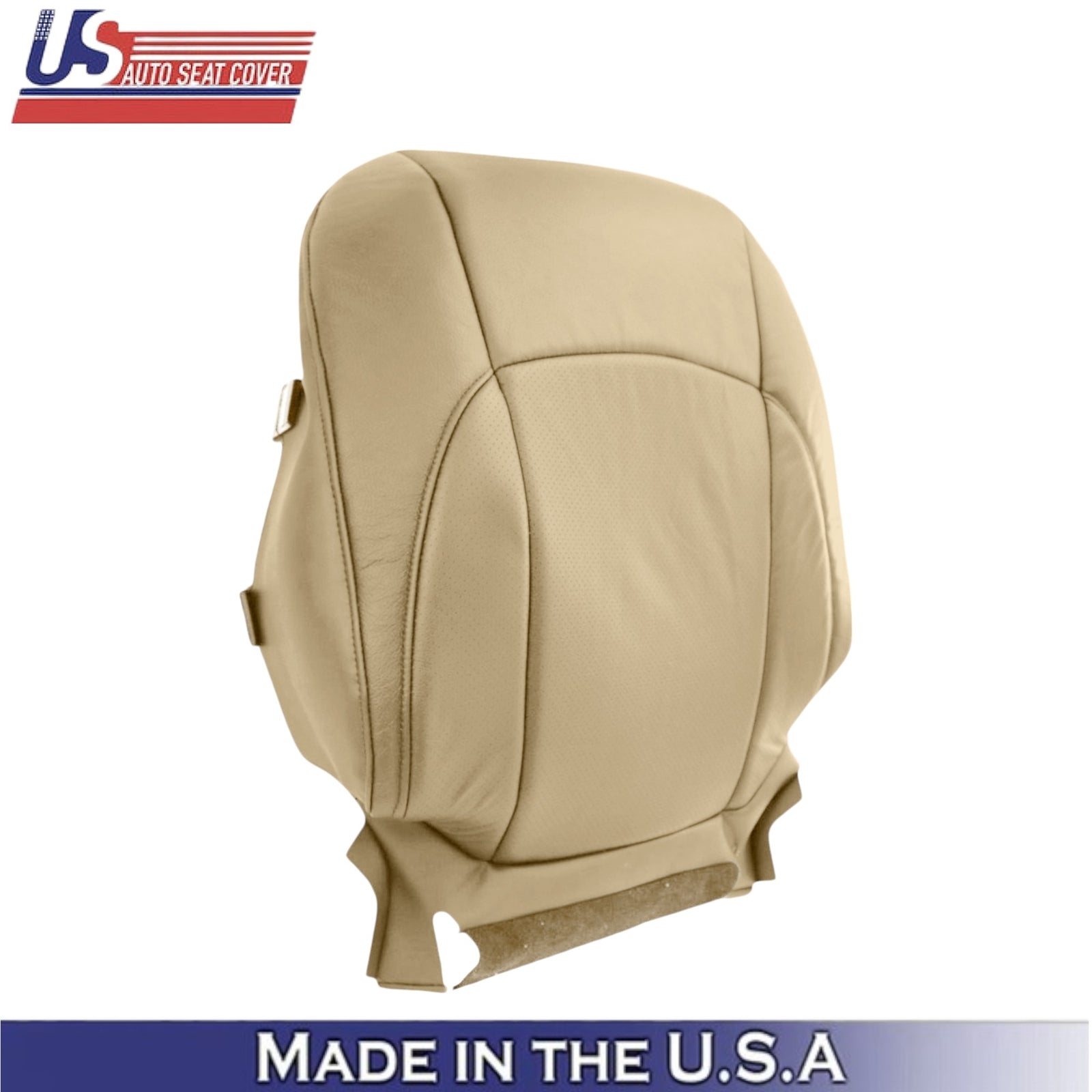 2007-2009 For Lexus ES350 Genuine Leather Driver Top Seat Cover Cashmere Tan