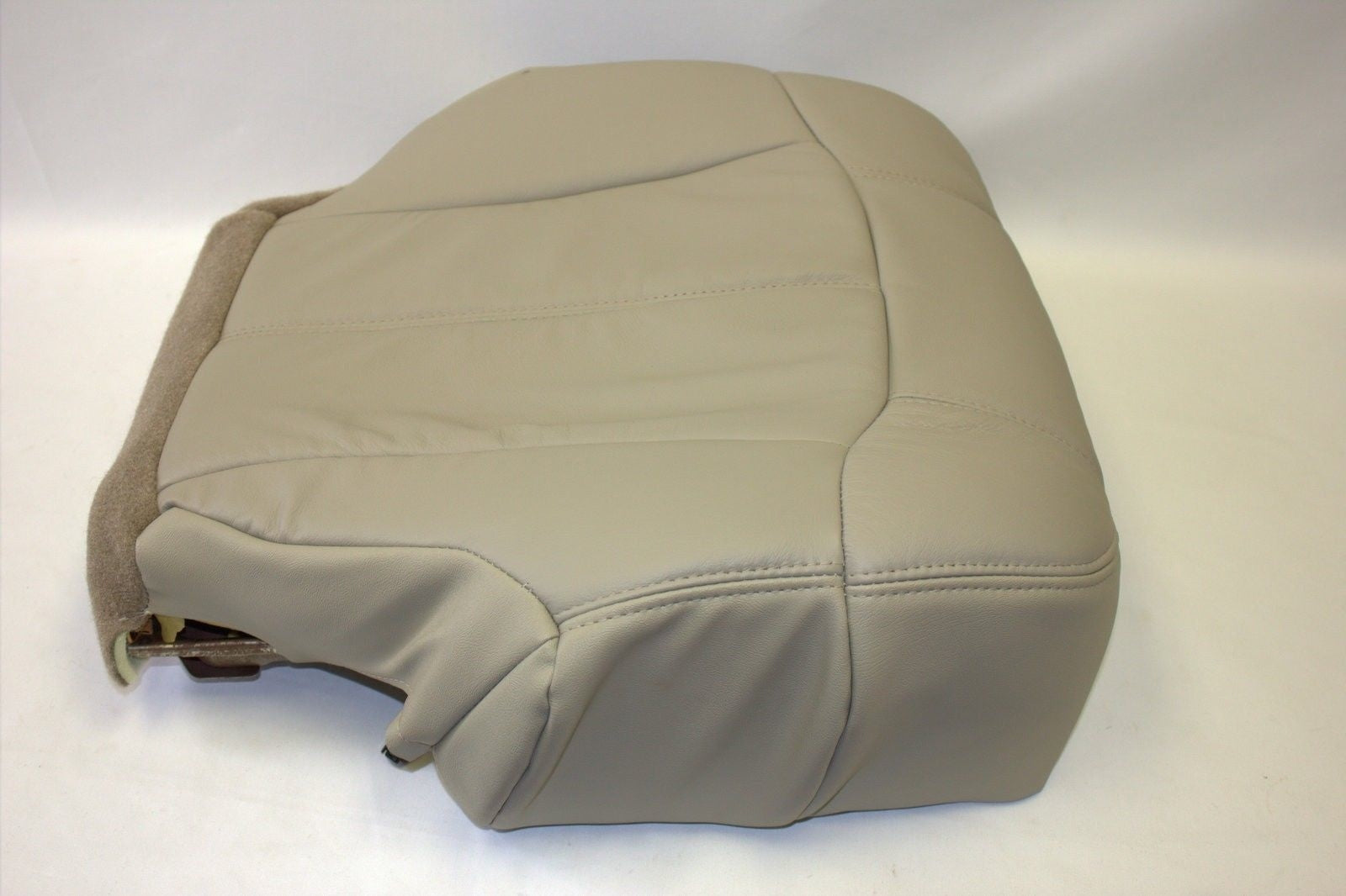 2000 Chevy Tahoe LT Z71 Driver Bottom Replacement Leather Seat Cover Tan
