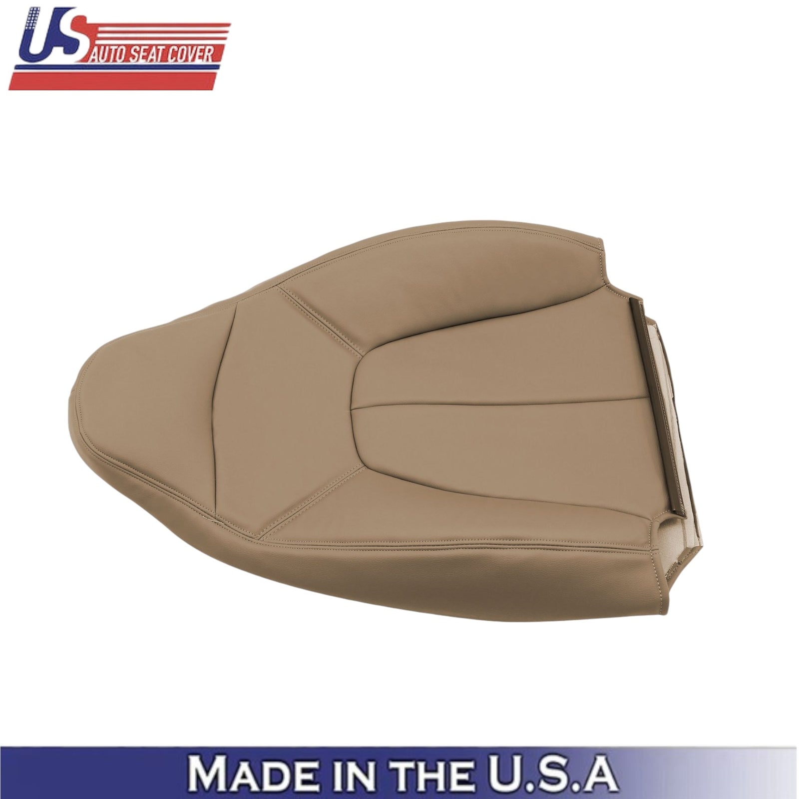 1997-2002 For Ford Expedition XLT Eddie Bauer Leather Passenger Side Covers Tan