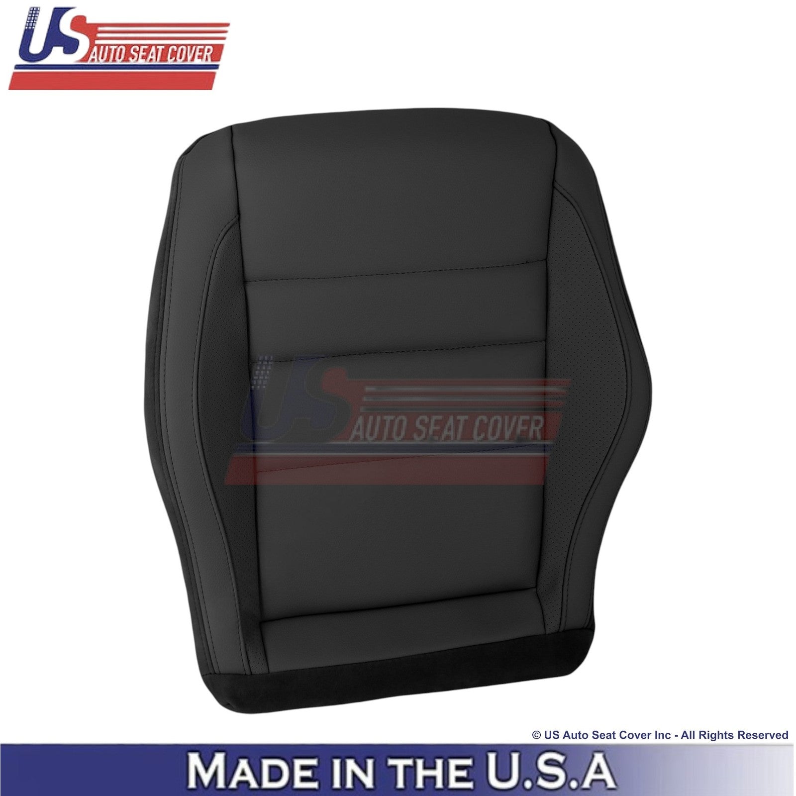 2010-2017 For Mercedes Benz E350 Coupe Leatherette Front Bottom Covers Jet Black