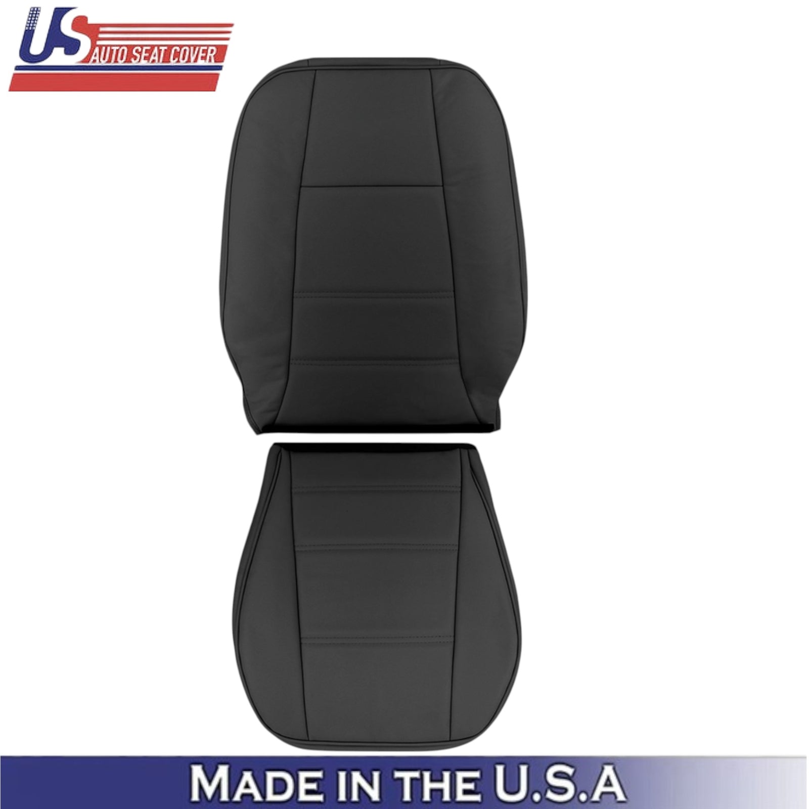 1999-2004 For Ford Mustang V6 Leatherette Passenger Side Covers Dark Charcoal