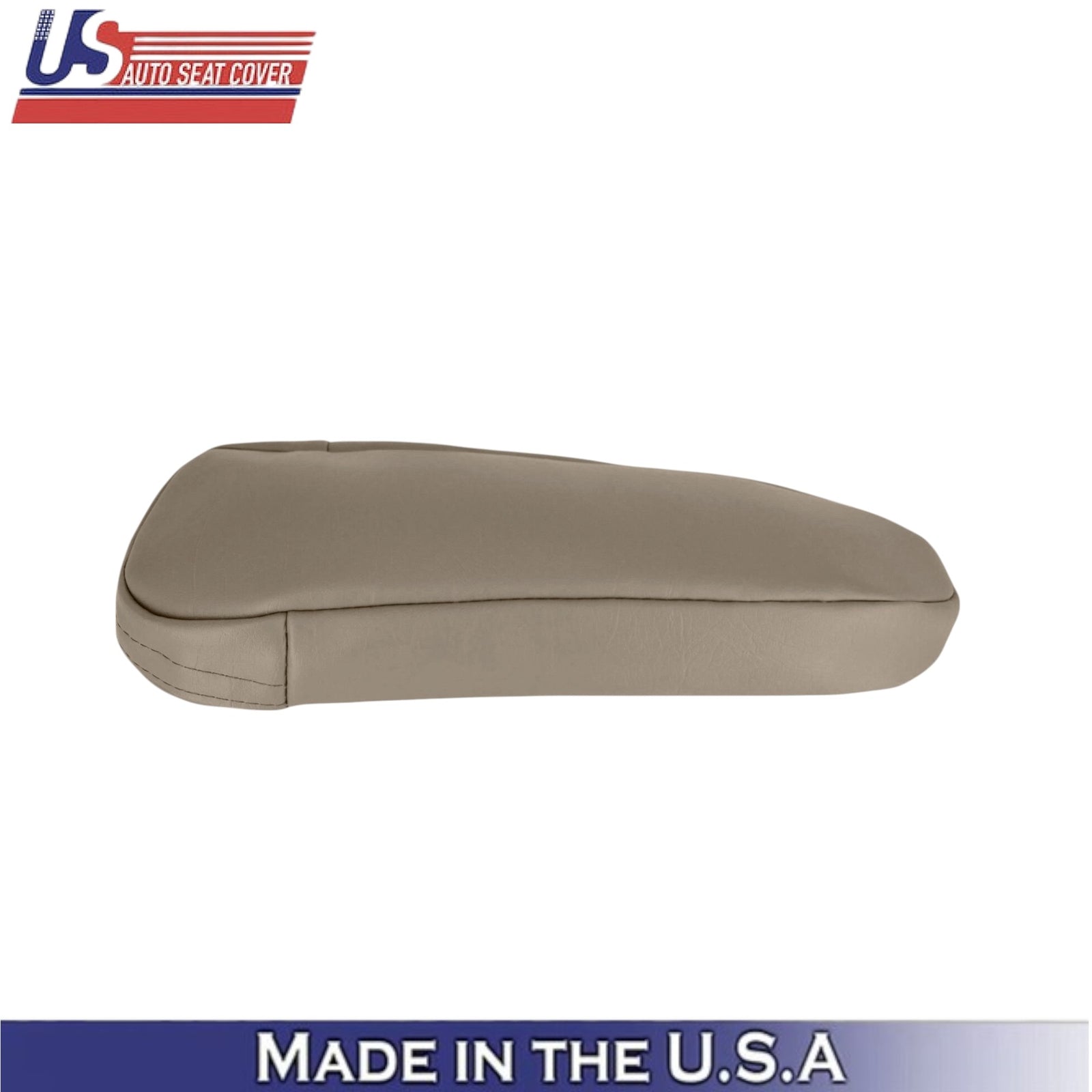 1992-1996 For Ford Bronco Eddie Bauer Leatherette Front Armrest Covers Tan