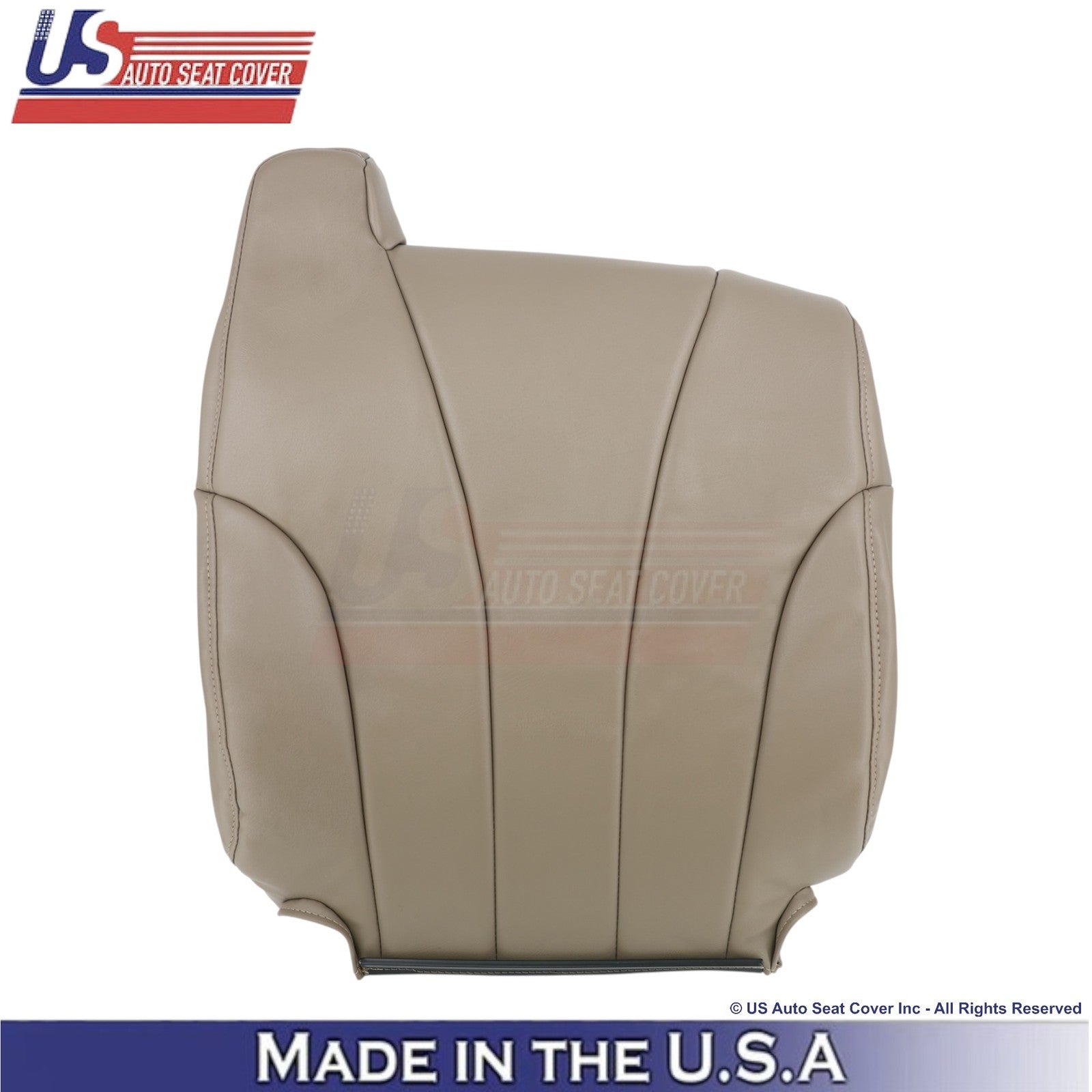 2001-2002 For Chevy Silverado W/T Leatherette Passenger Side Covers Med. Neutral