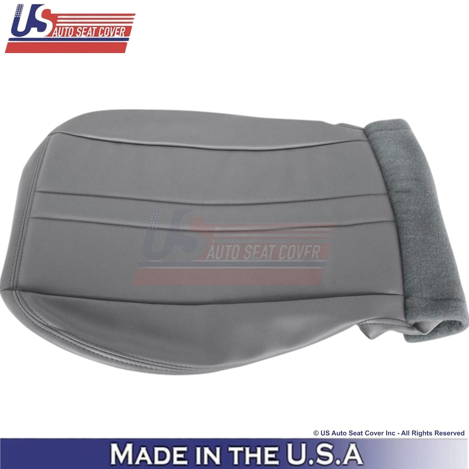 1996-2025 Fits GMC Savana Bottom Leatherette Replacement Covers Medium Pewter