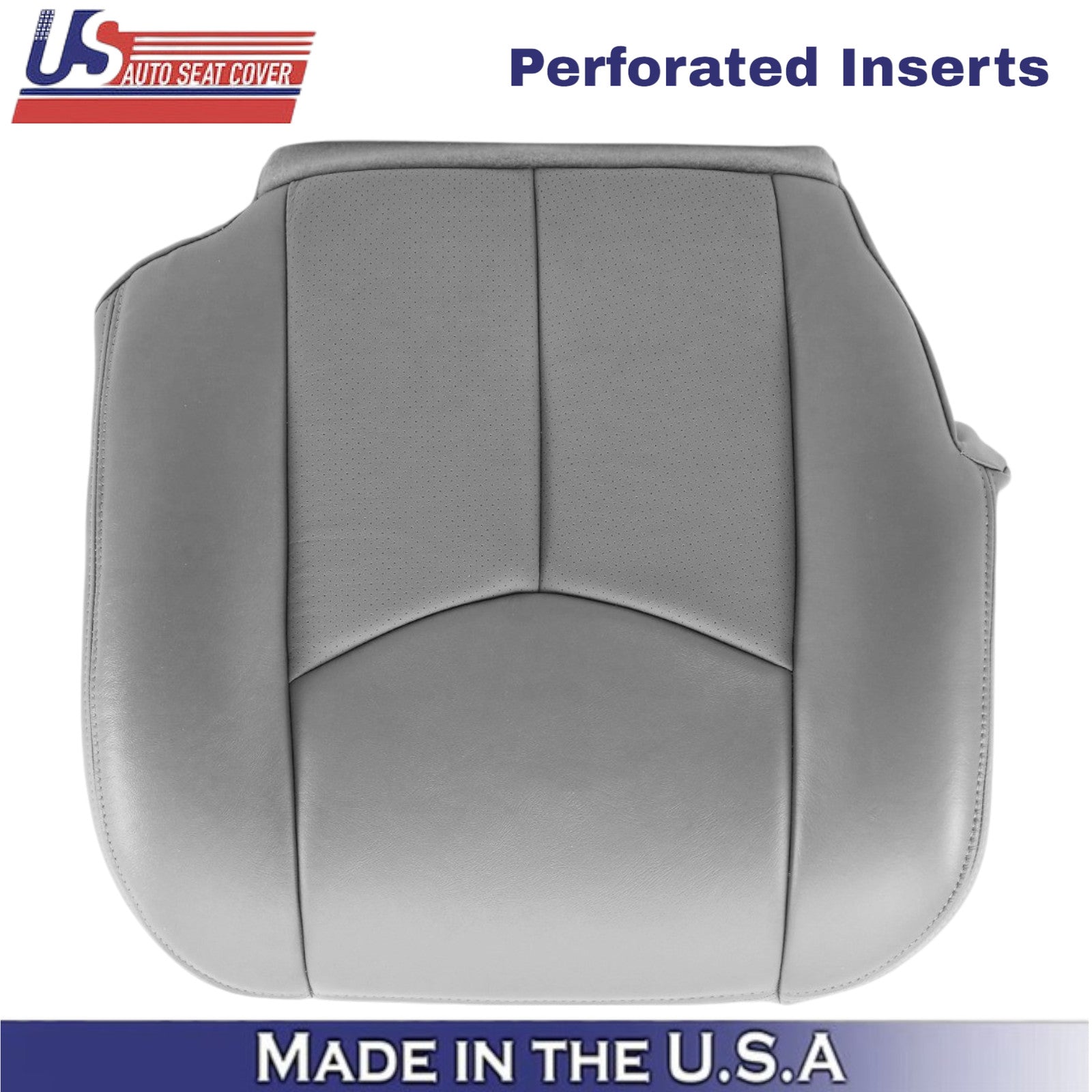 2003-2006 For Cadillac Escalade Leatherette Passenger Bottom Cover Pewter Gray