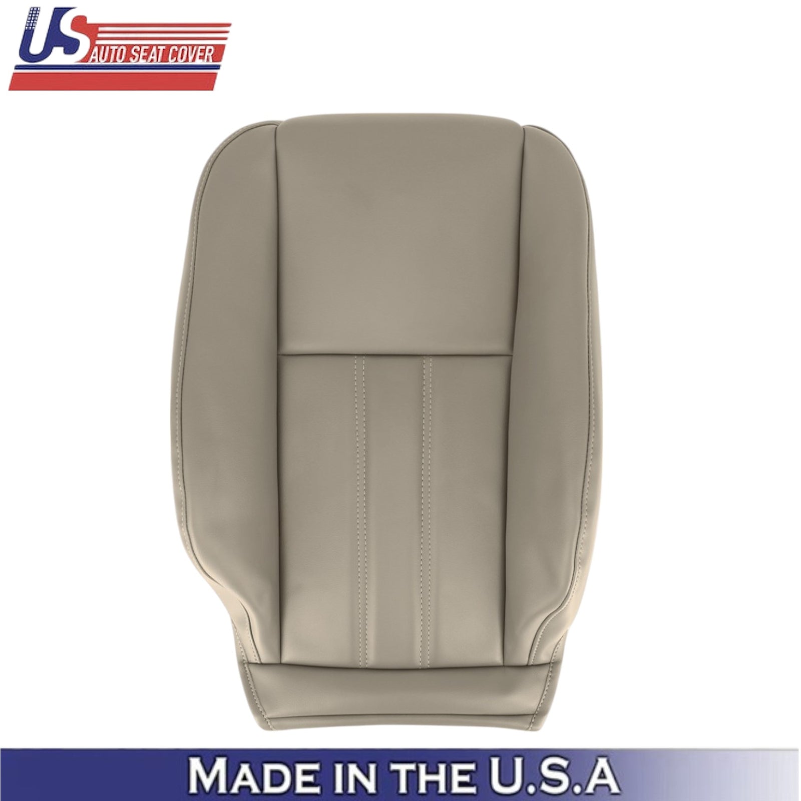 2008-2016 For Chrysler Town & Country Leatherette Passenger Side Covers Beige
