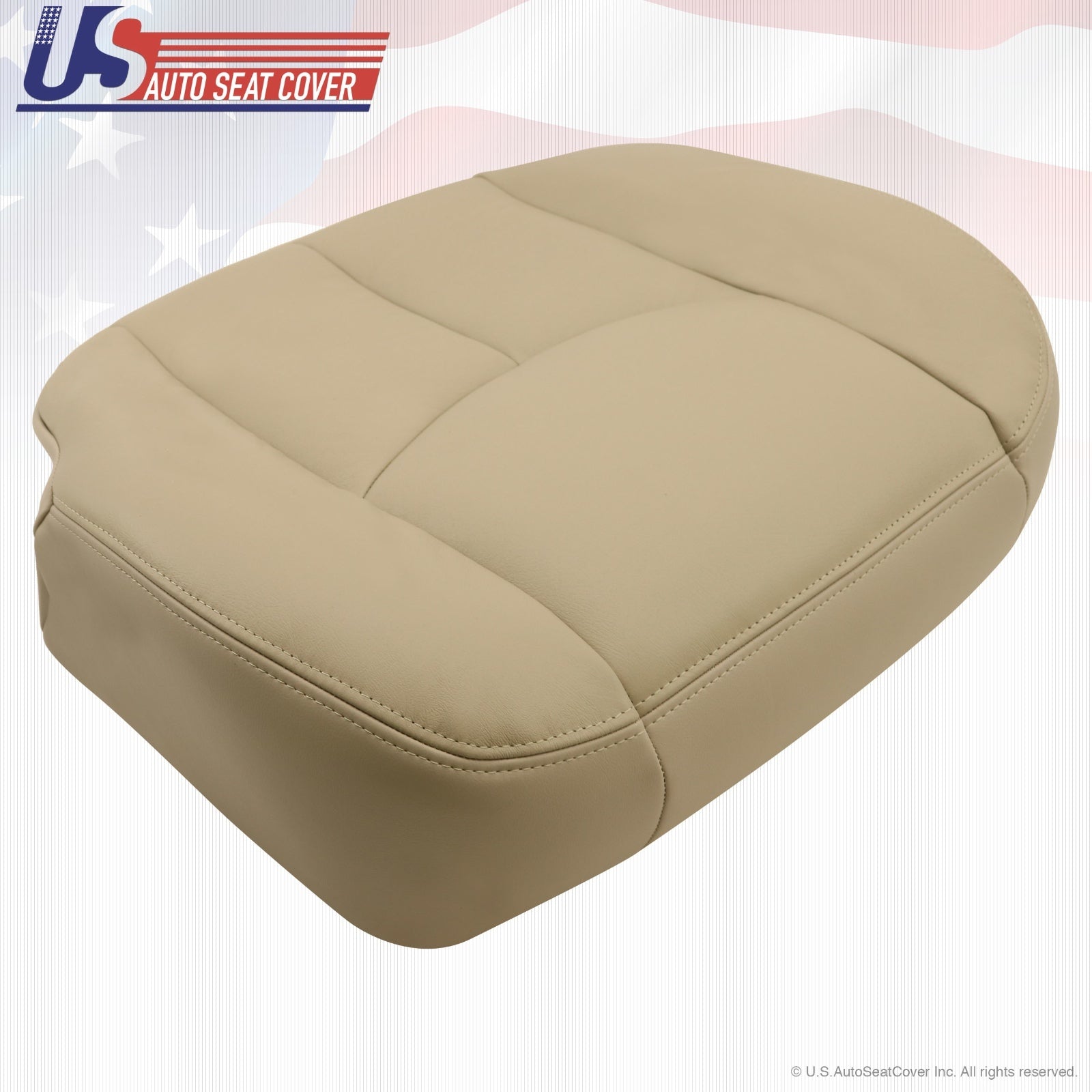 2003 2004 2005 & 06 Chevy Tahoe Driver Bottom Seat Cover Shale Light Tan 522 52i