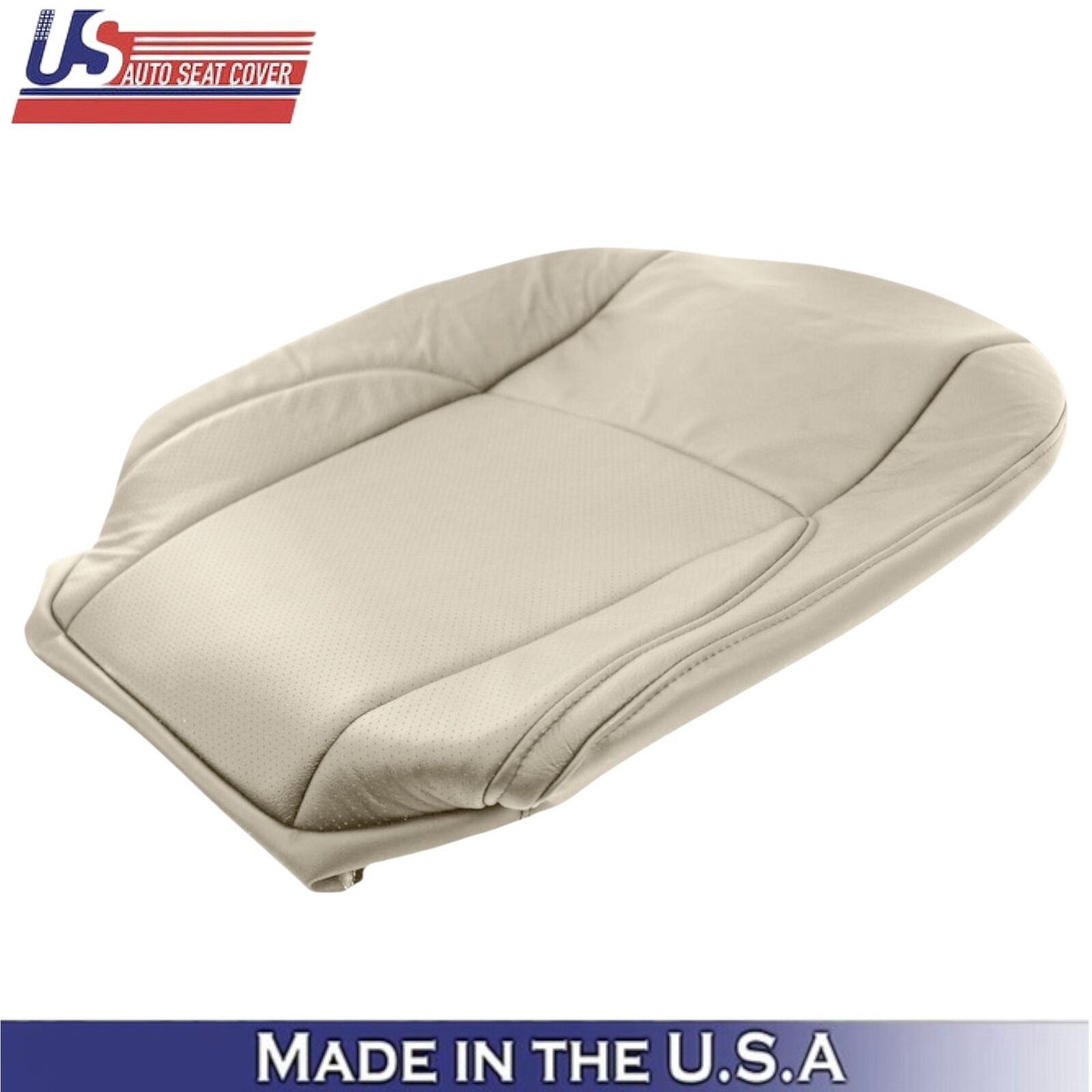 2010-2012 For Lexus ES350 Leatherette Front Top Replacement Covers Parchment Tan