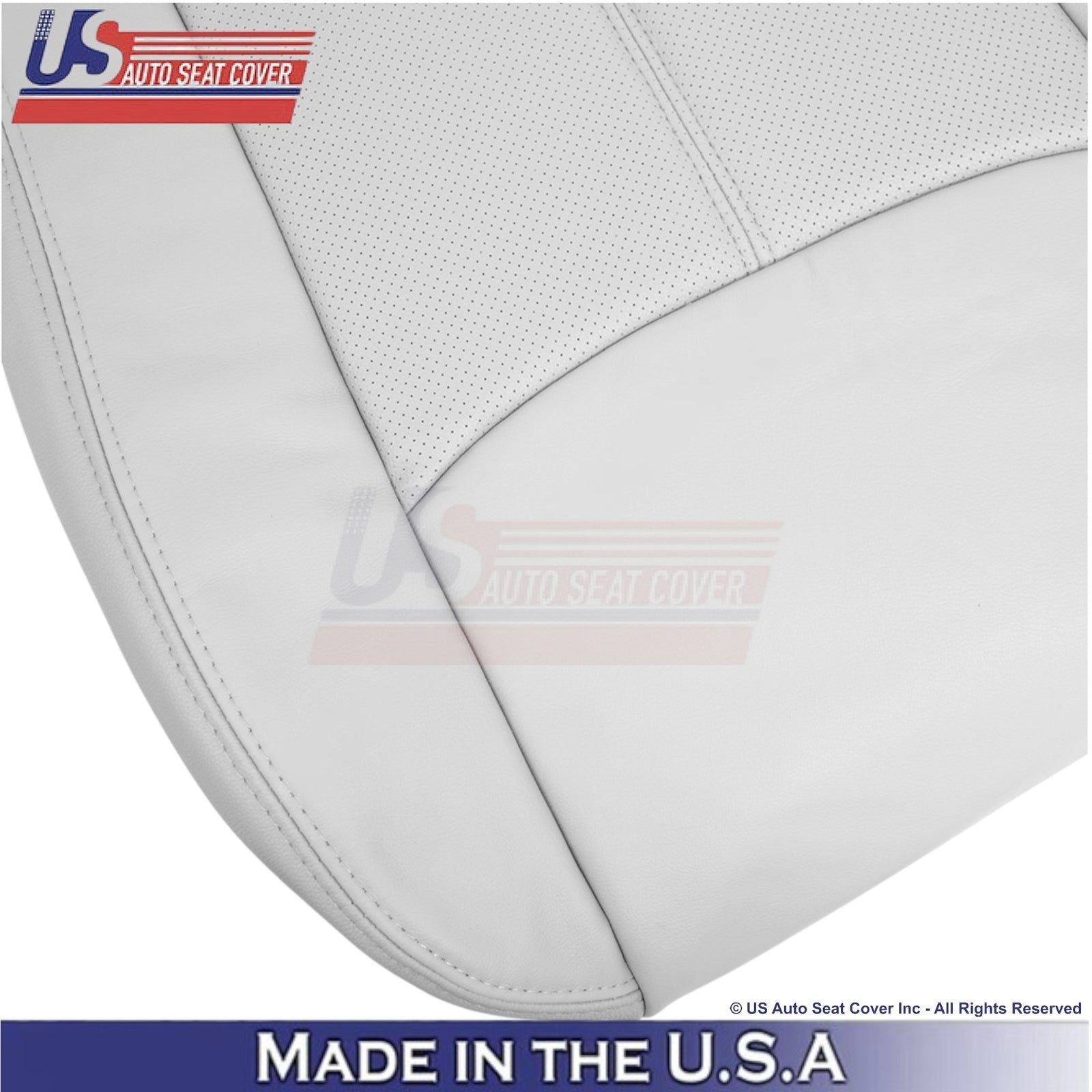 2013-2020 For Nissan Pathfinder Leather Passenger Bottom Replacement Cover Gray